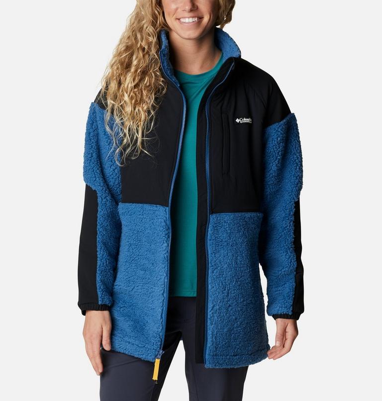 Veste Polaire Ballistic Ridge Femme, Color: Impulse Blue, Black, image 8
