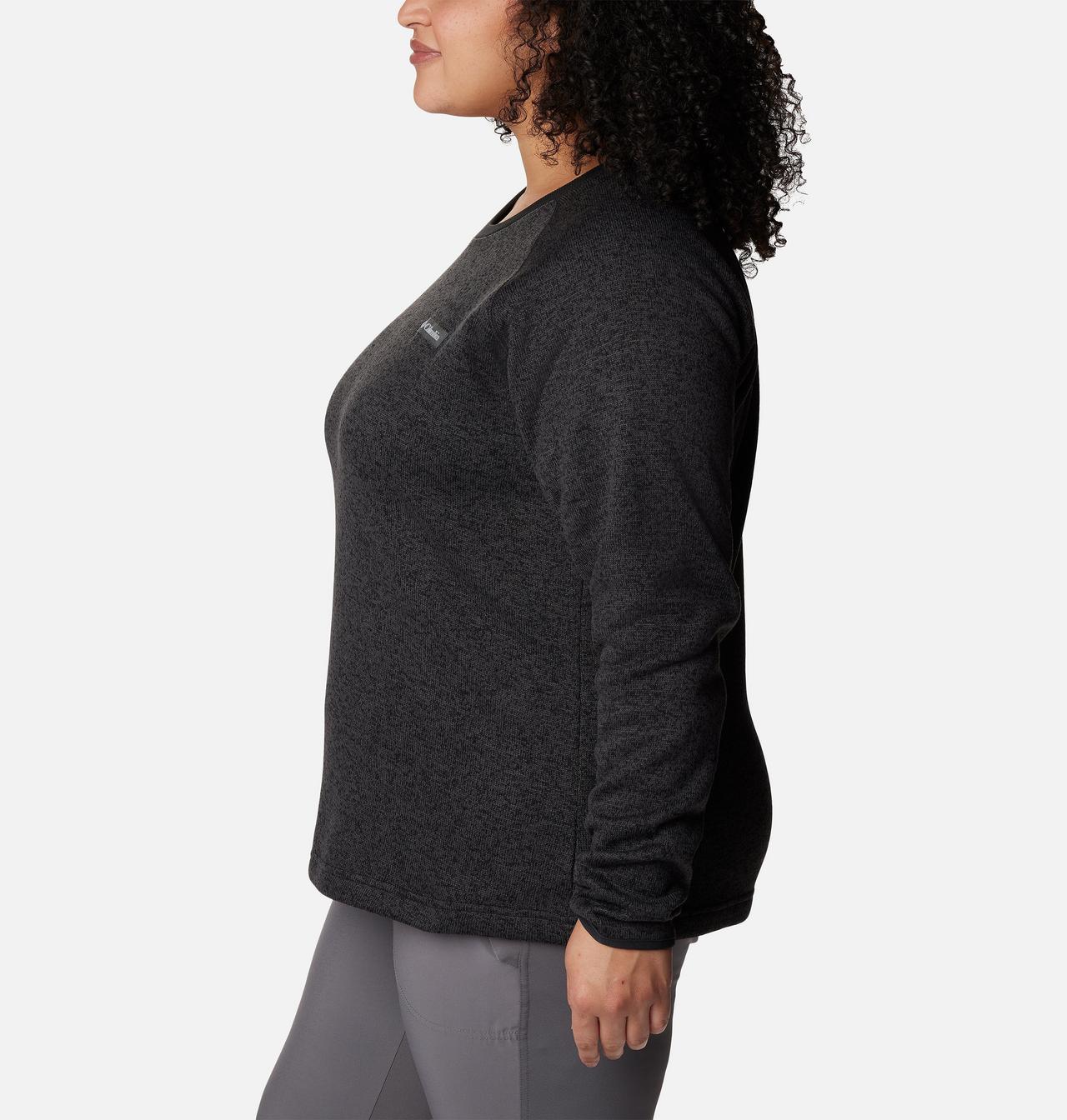 Women's Sweater Weather™ Fleece Crew Shirt - Plus Size 3