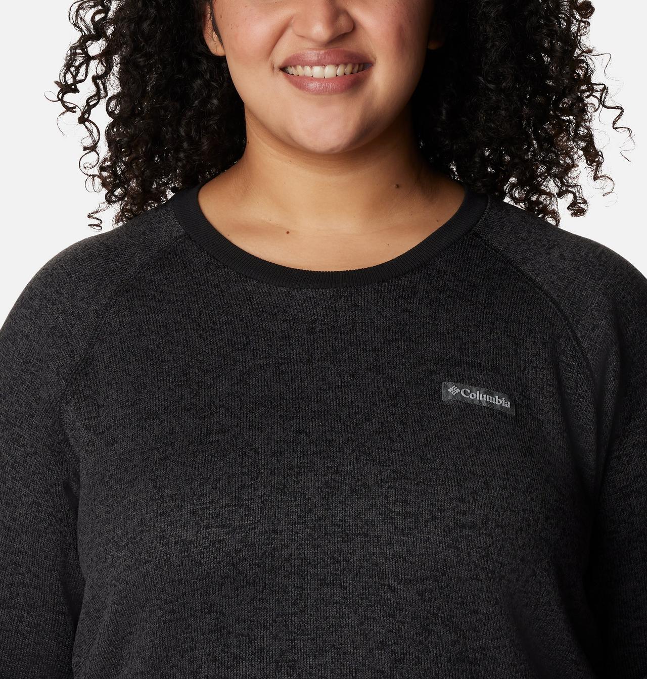 Women's Sweater Weather™ Fleece Crew Shirt - Plus Size 4