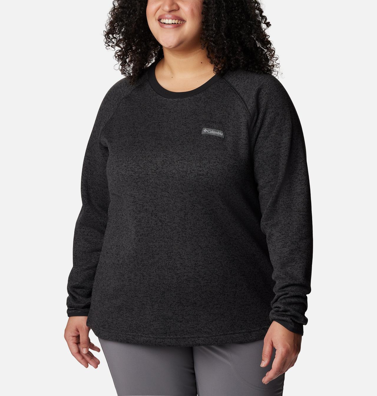 Women's Sweater Weather™ Fleece Crew Shirt - Plus Size 5