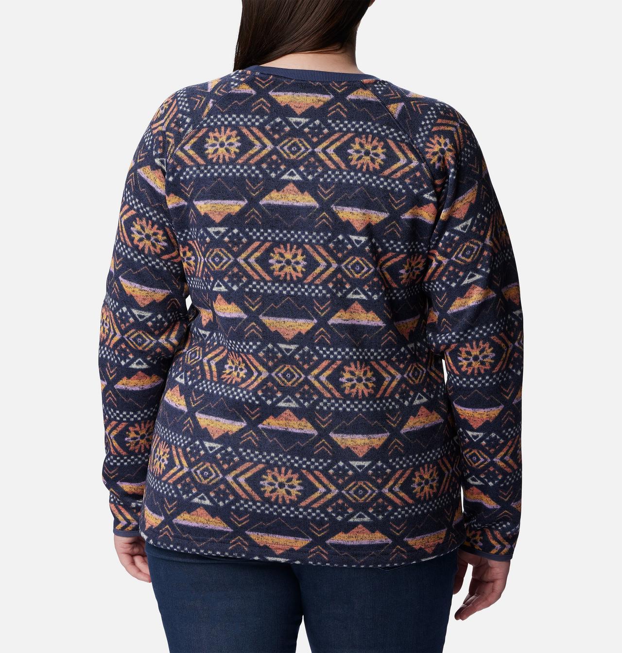 Women's Sweater Weather™ Fleece Crew Shirt - Plus Size 2