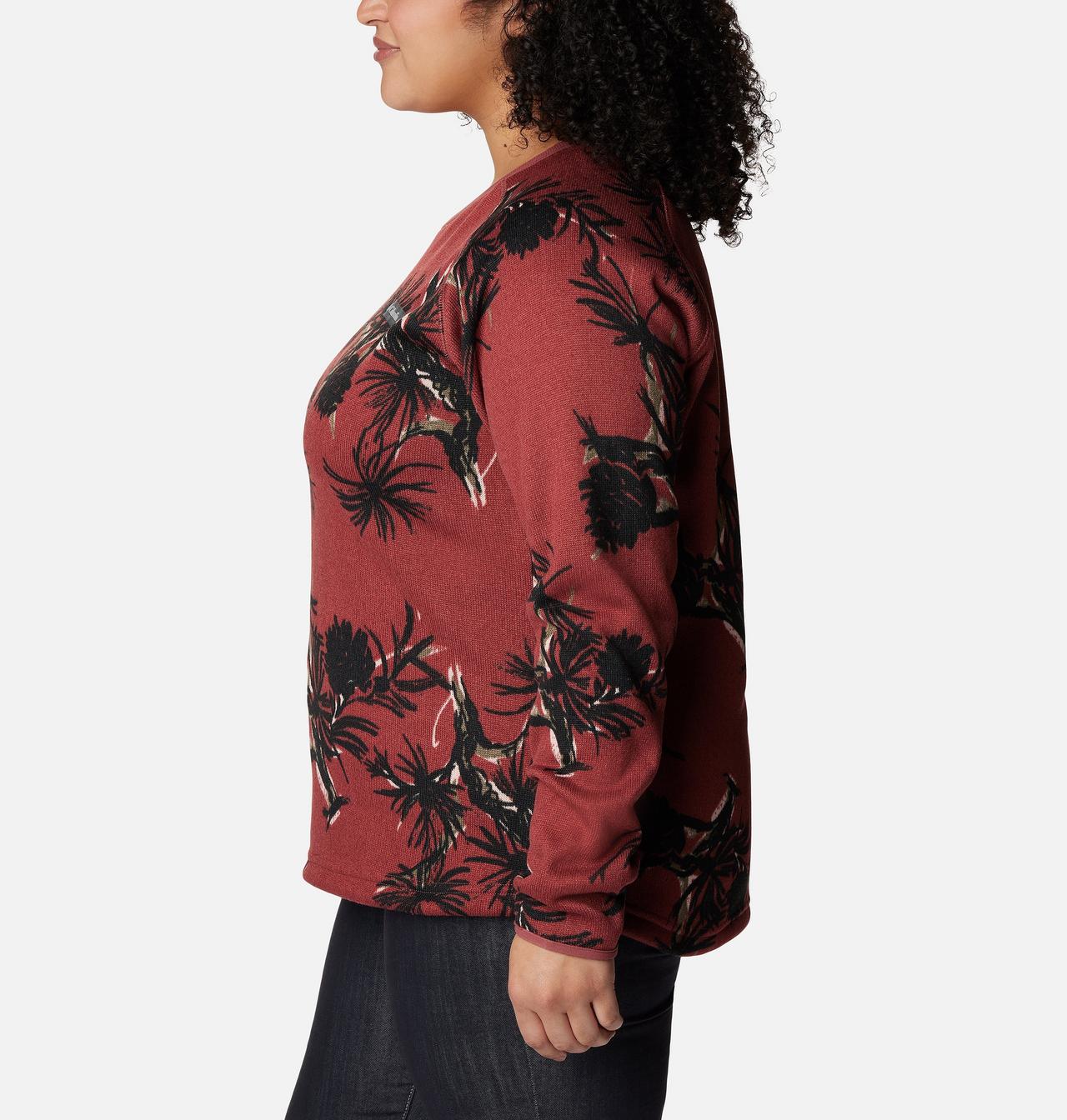 Women's Sweater Weather™ Fleece Crew Shirt - Plus Size 3