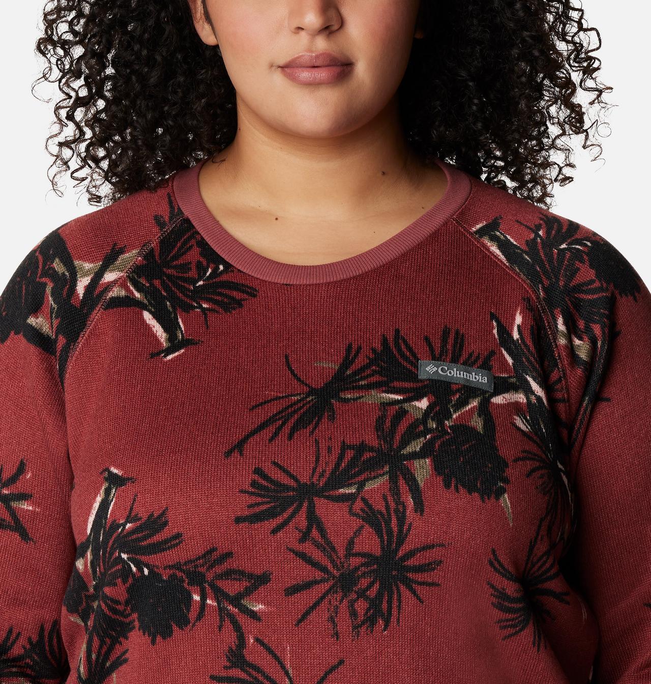 Women's Sweater Weather™ Fleece Crew Shirt - Plus Size 4