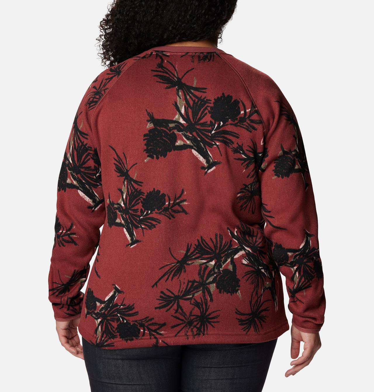 Women's Sweater Weather™ Fleece Crew Shirt - Plus Size 2
