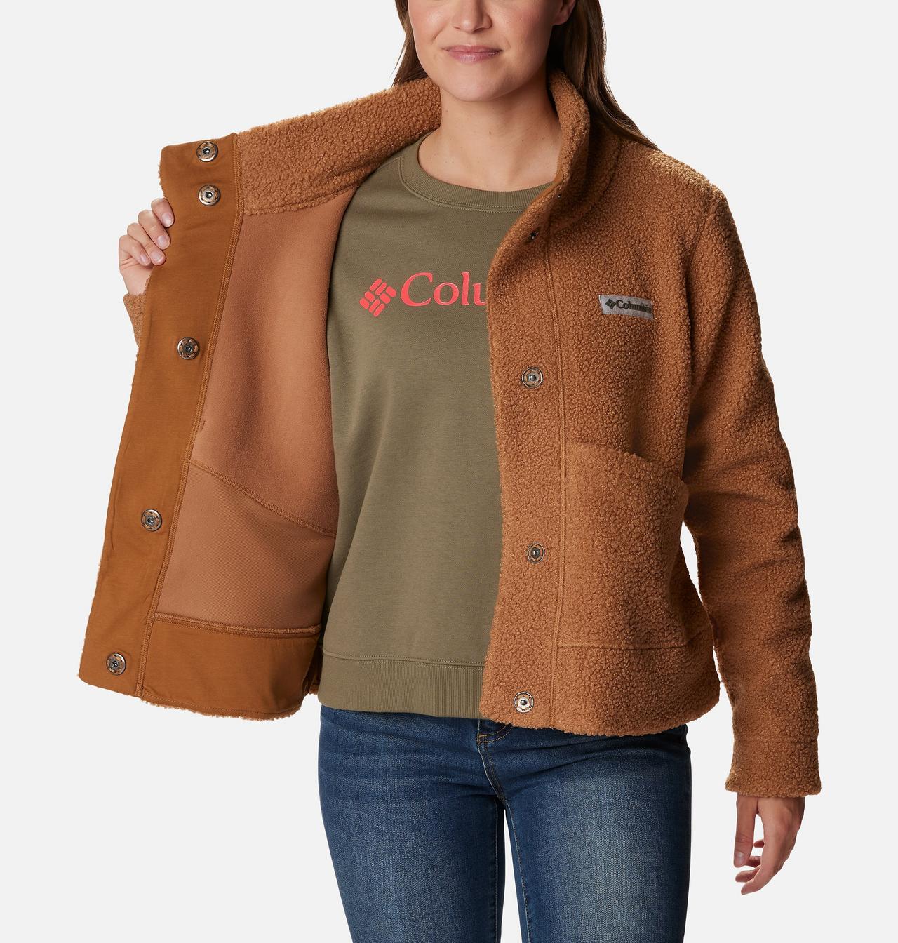 Veste polaire à boutons-pression Panorama™ Femme 5