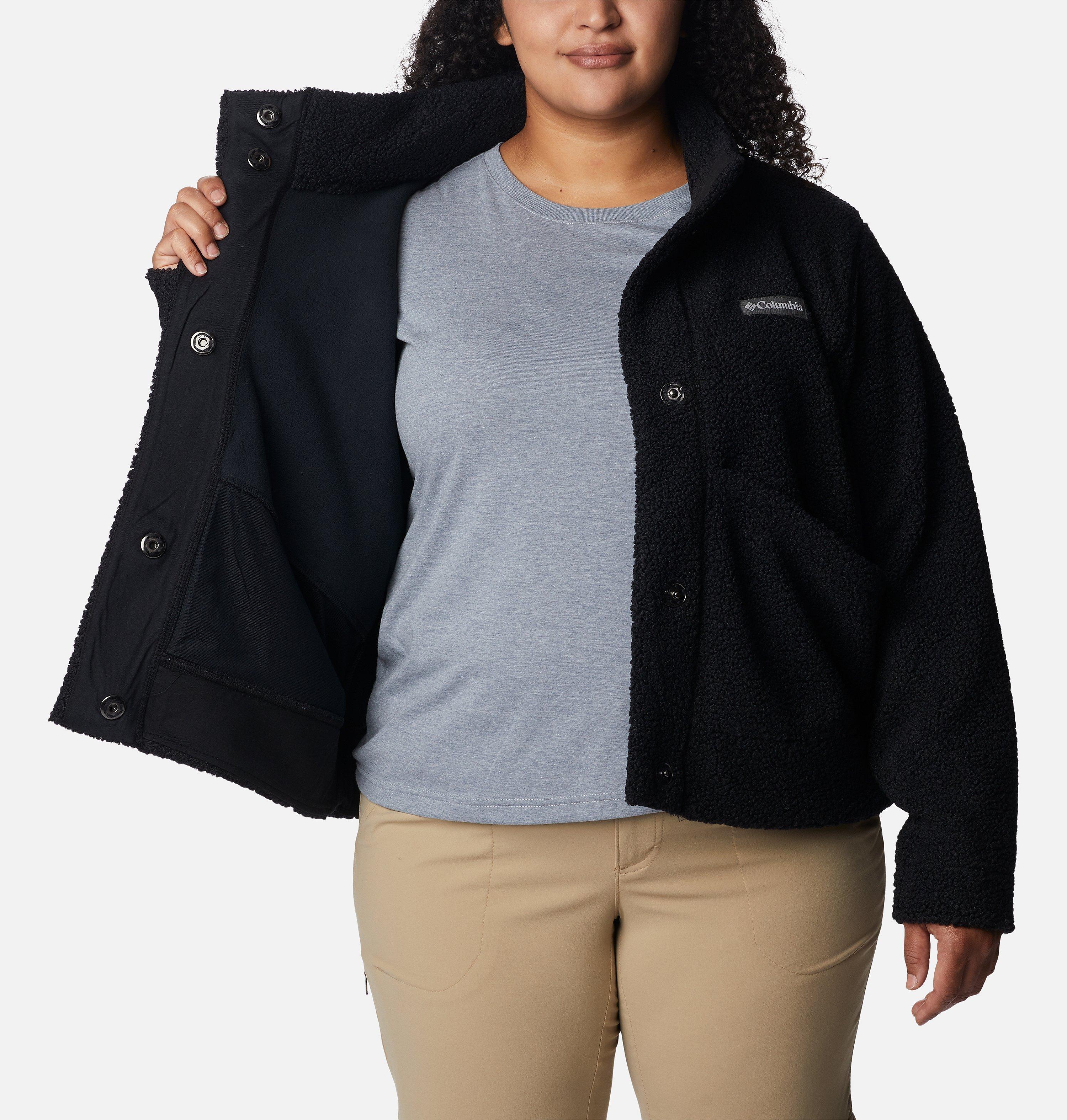 Women's Panorama™ Snap Fleece Jacket - Plus Size 5