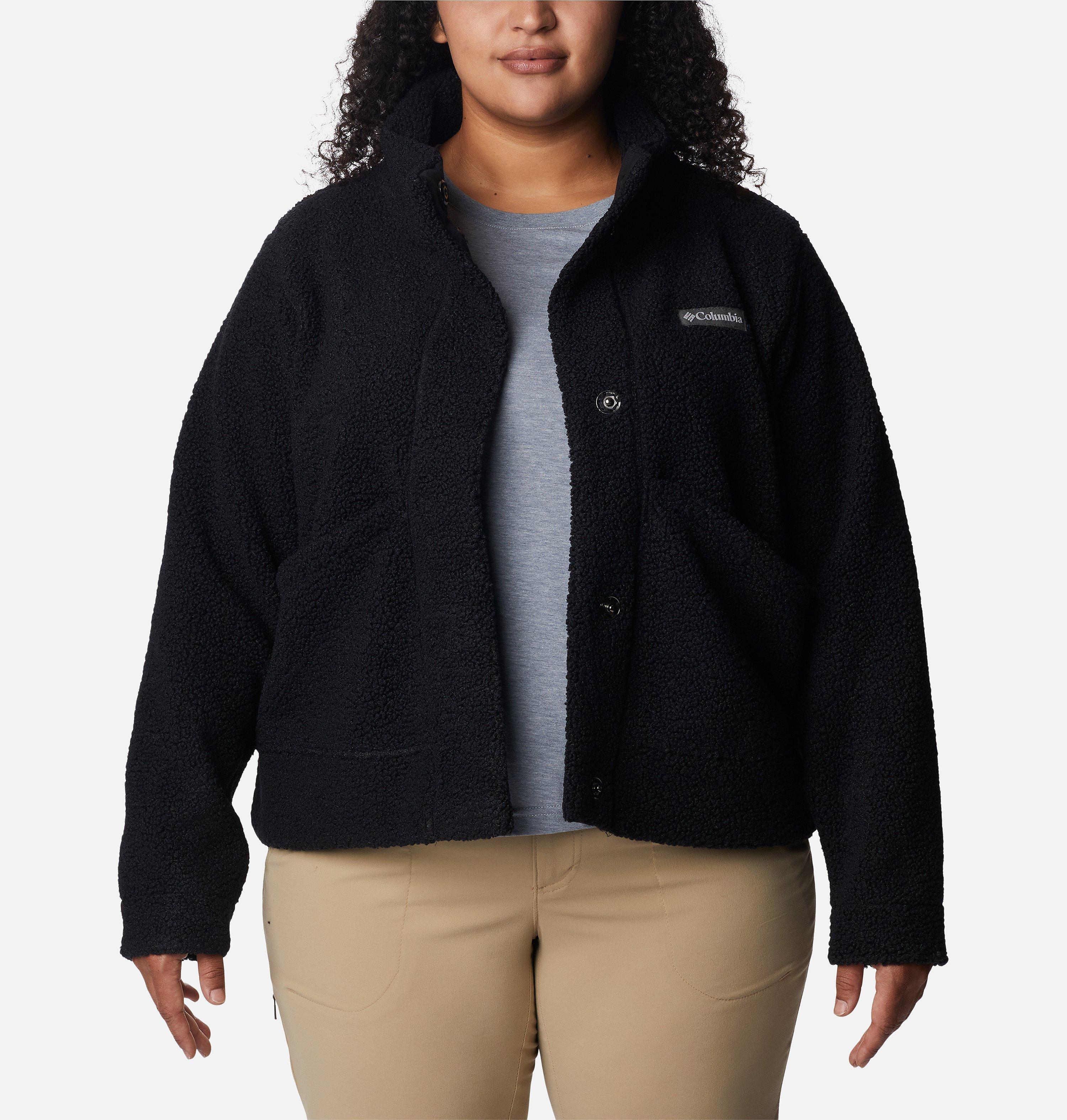 Women's Panorama™ Snap Fleece Jacket - Plus Size 6