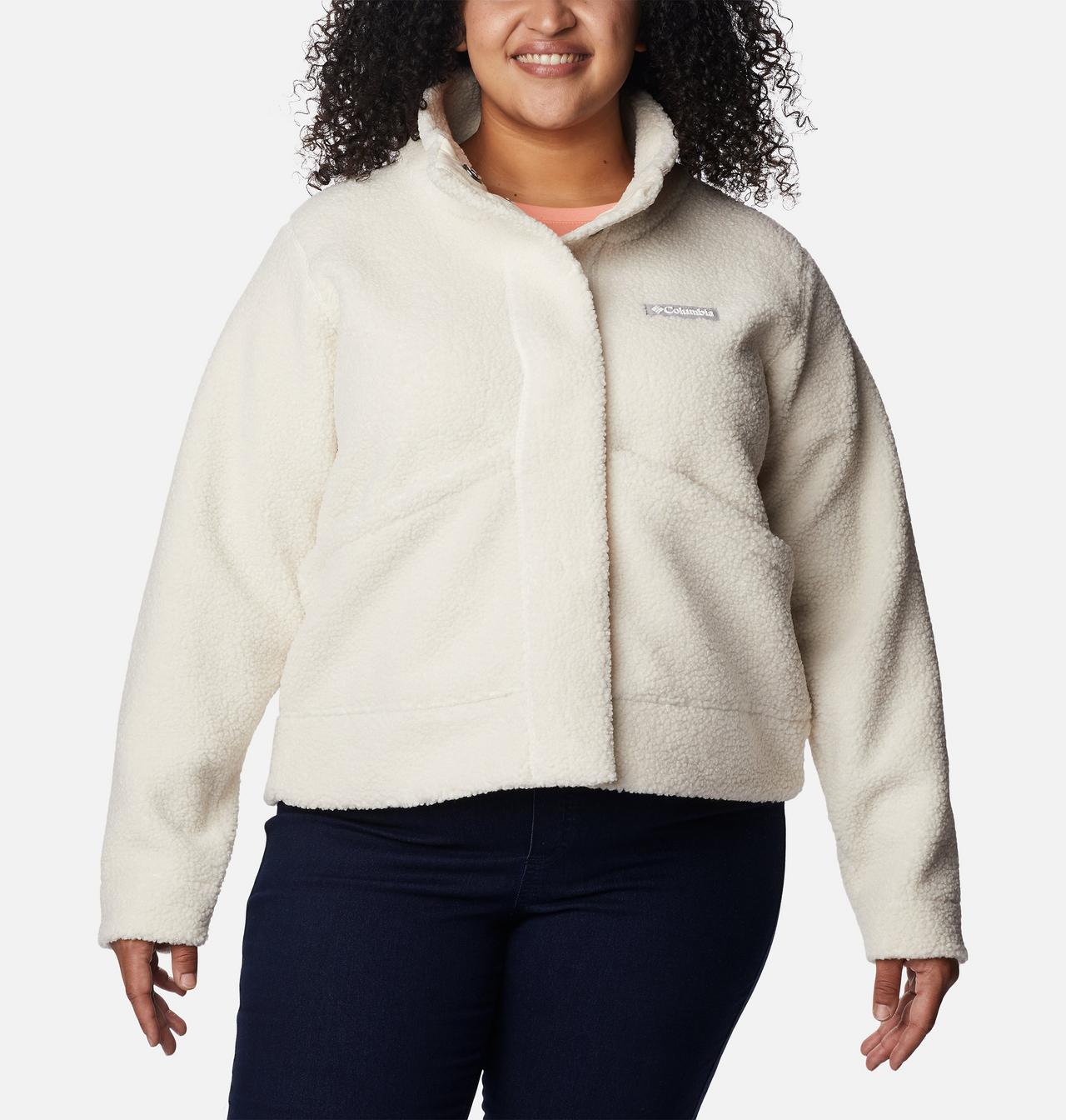 Women's Panorama™ Snap Fleece Jacket - Plus Size 1