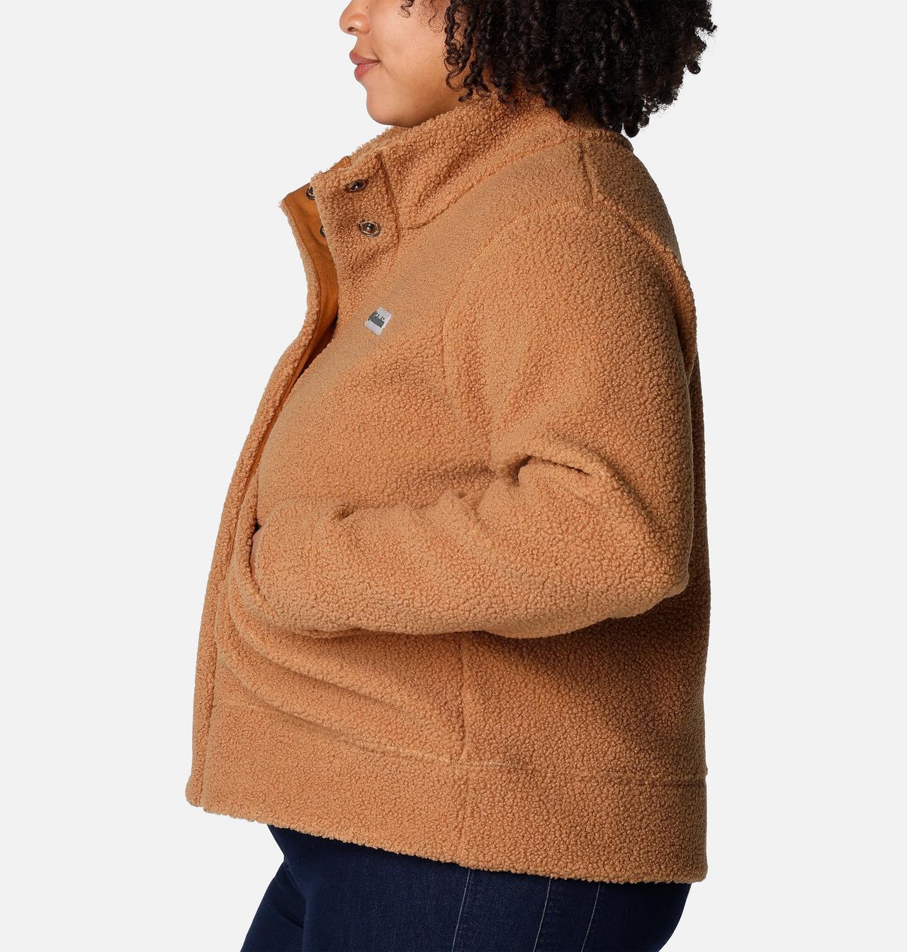 Women's Panorama™ Snap Fleece Jacket - Plus Size 3
