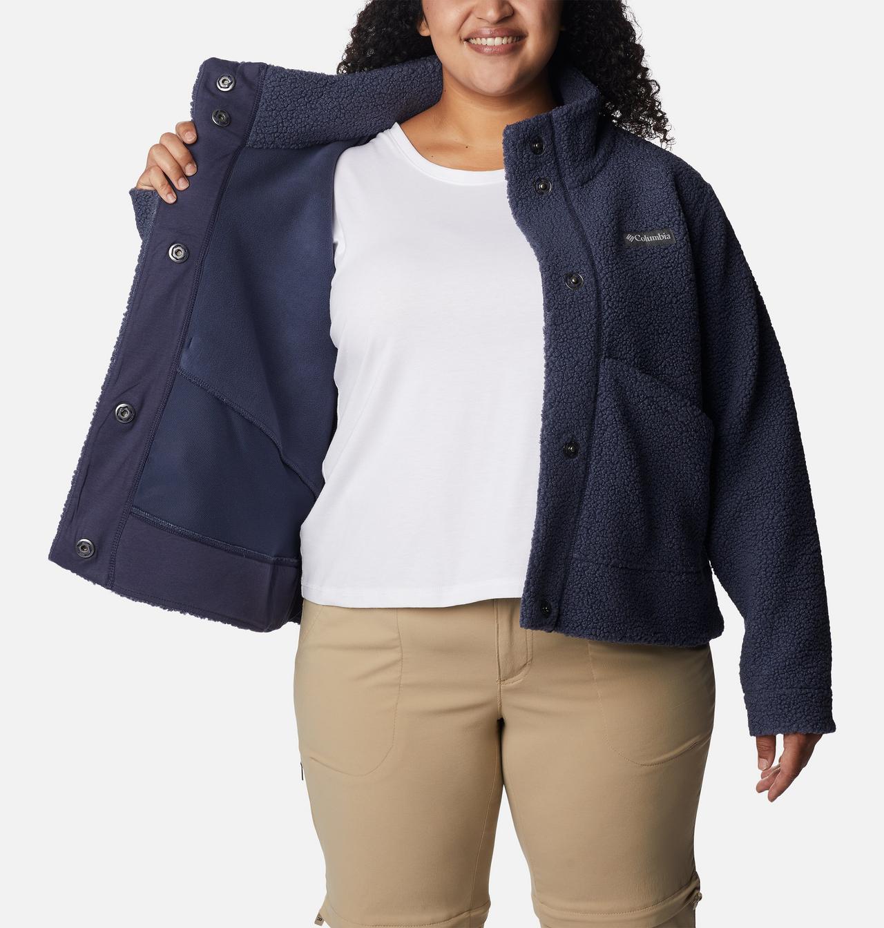 Panorama™ Snap Fleece Jacket | 466 | 2X 5