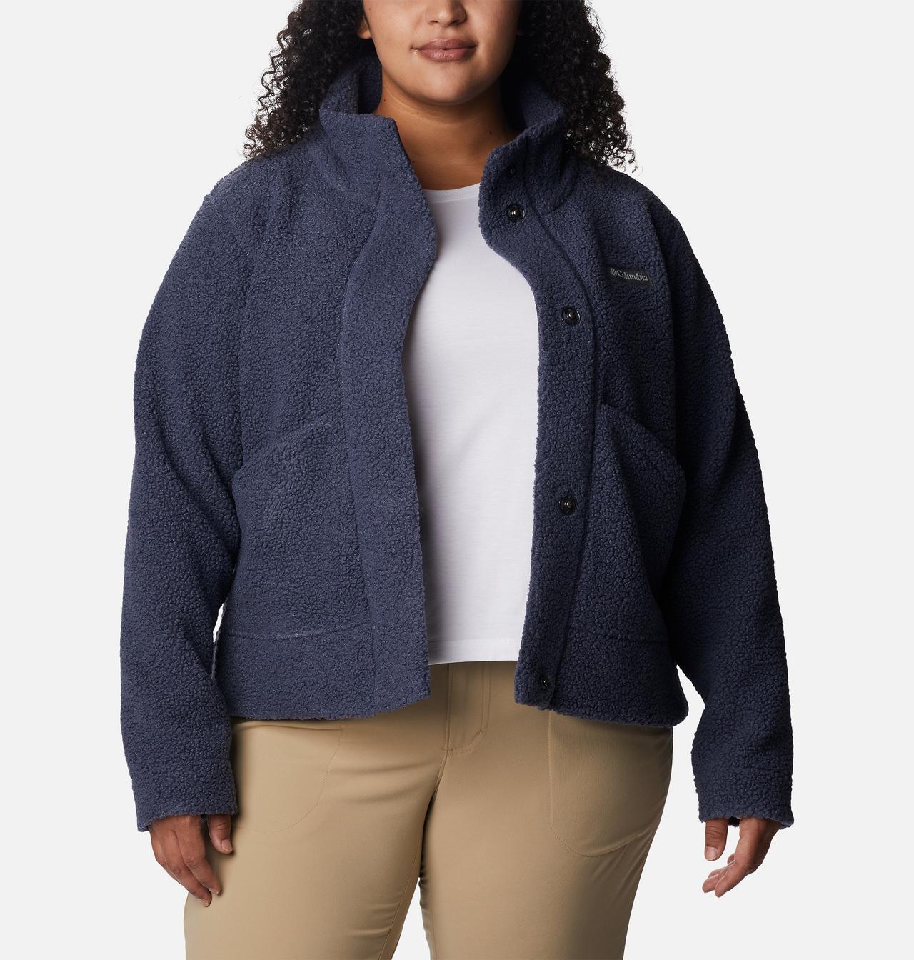 Panorama™ Snap Fleece Jacket | 466 | 2X 6