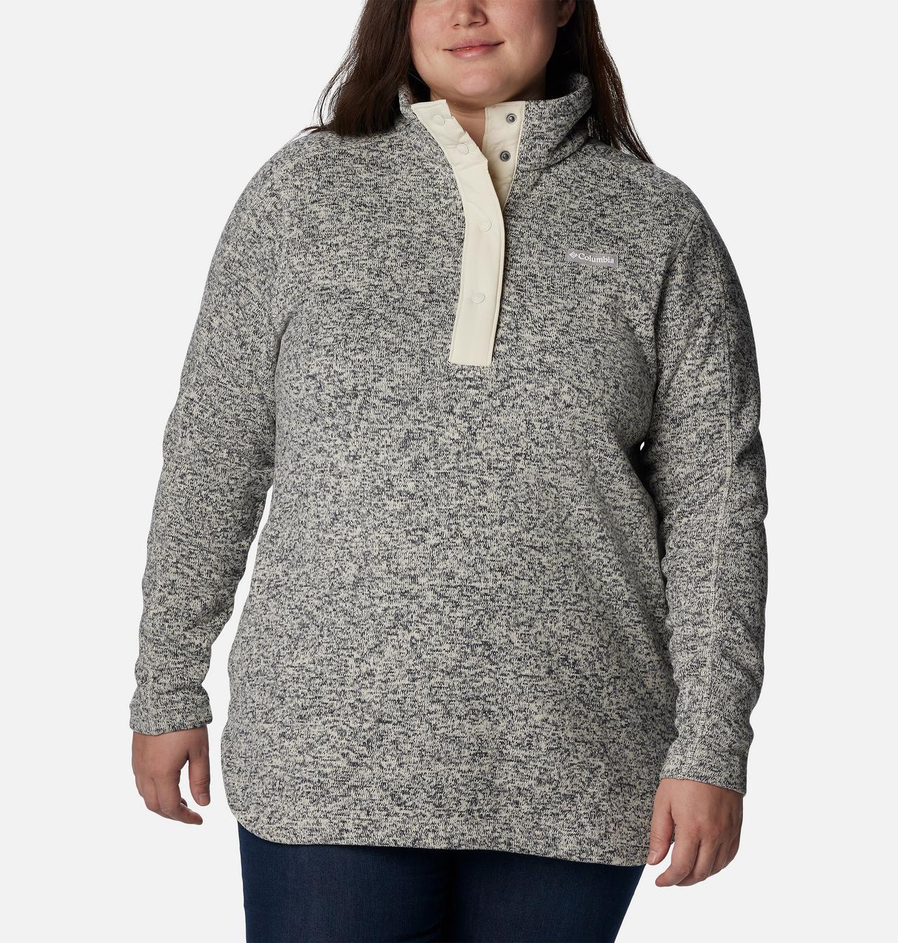 Women's Sweater Weather™ Fleece Tunic - Plus Size 1