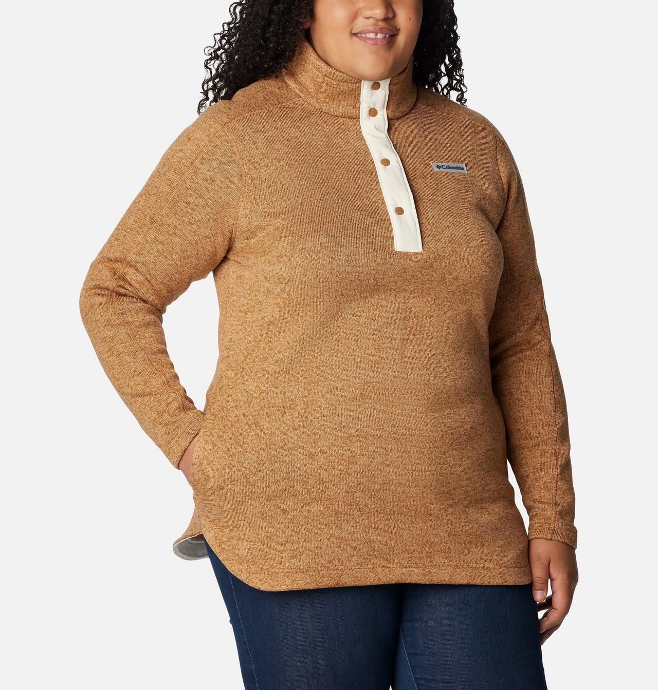 Women's Sweater Weather™ Fleece Tunic - Plus Size 5