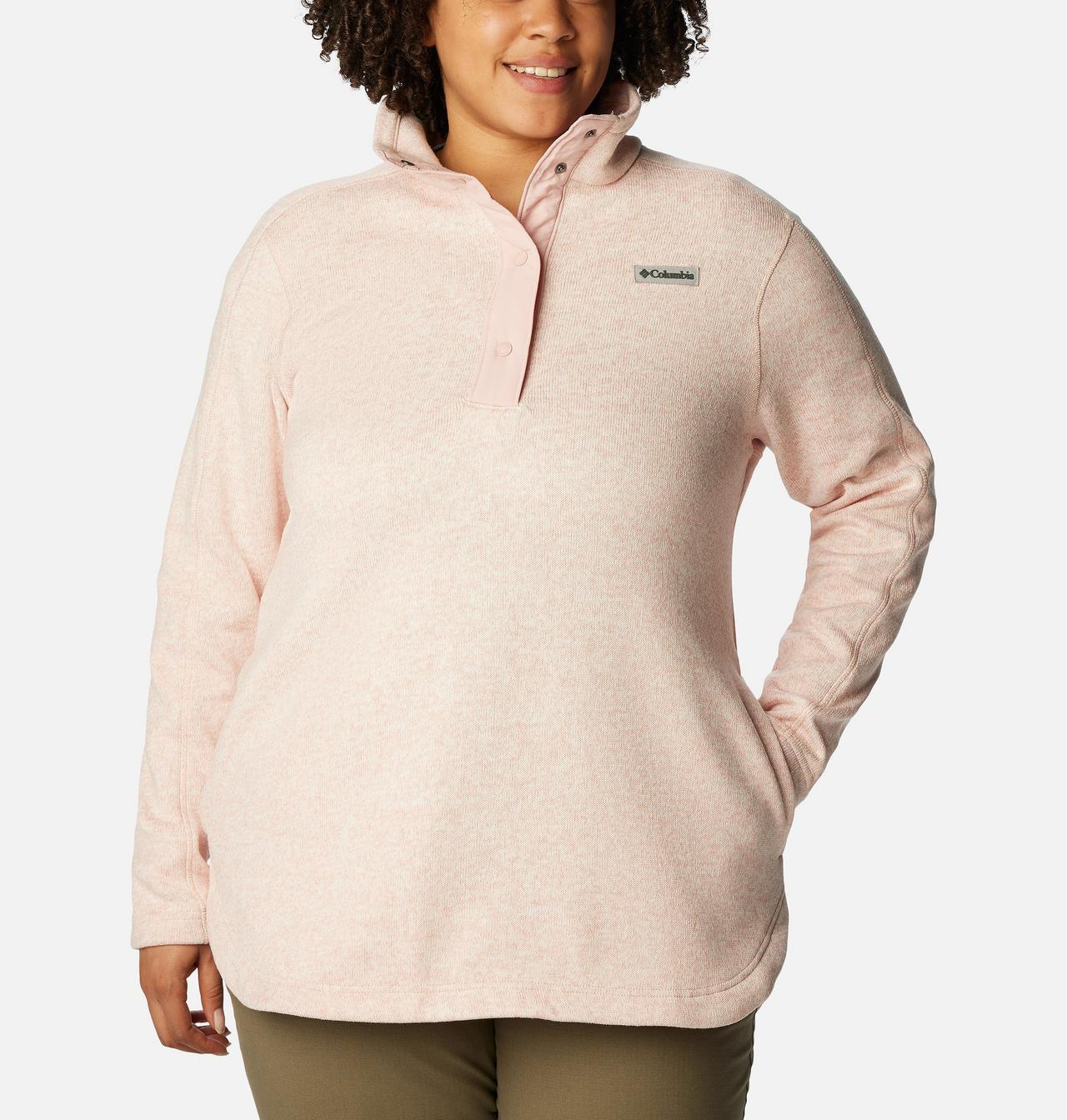 Women's Sweater Weather™ Fleece Tunic - Plus Size 1