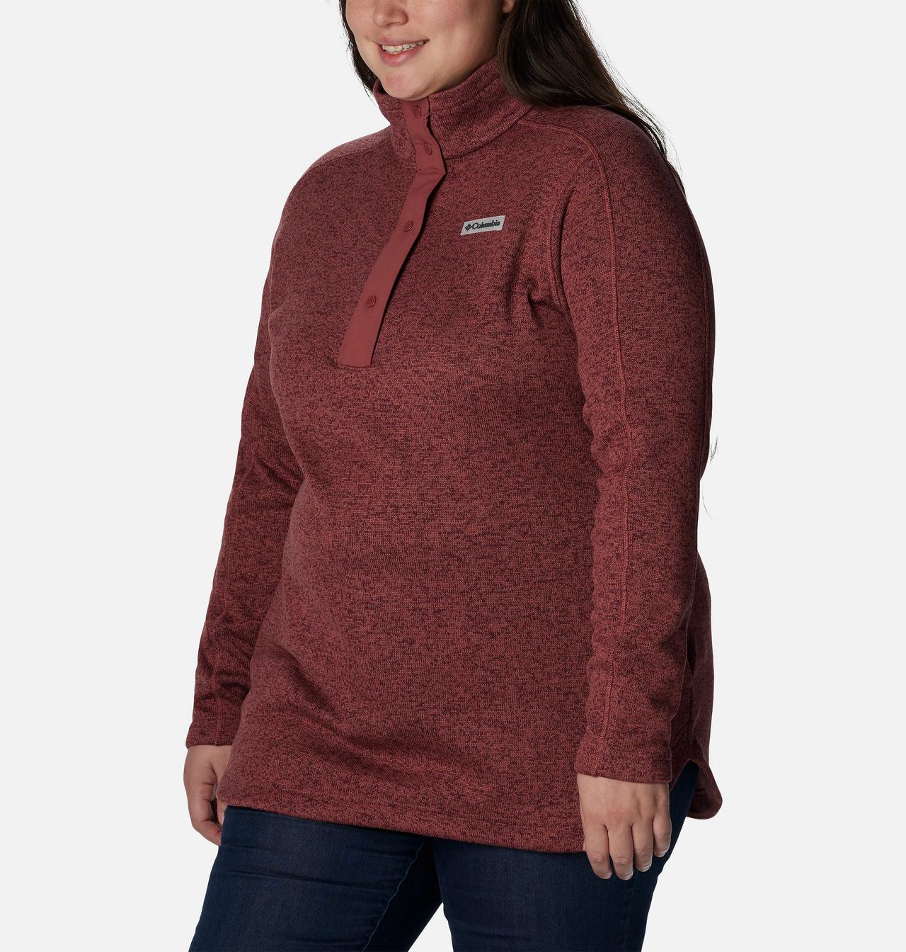 Women's Sweater Weather™ Fleece Tunic - Plus Size 5