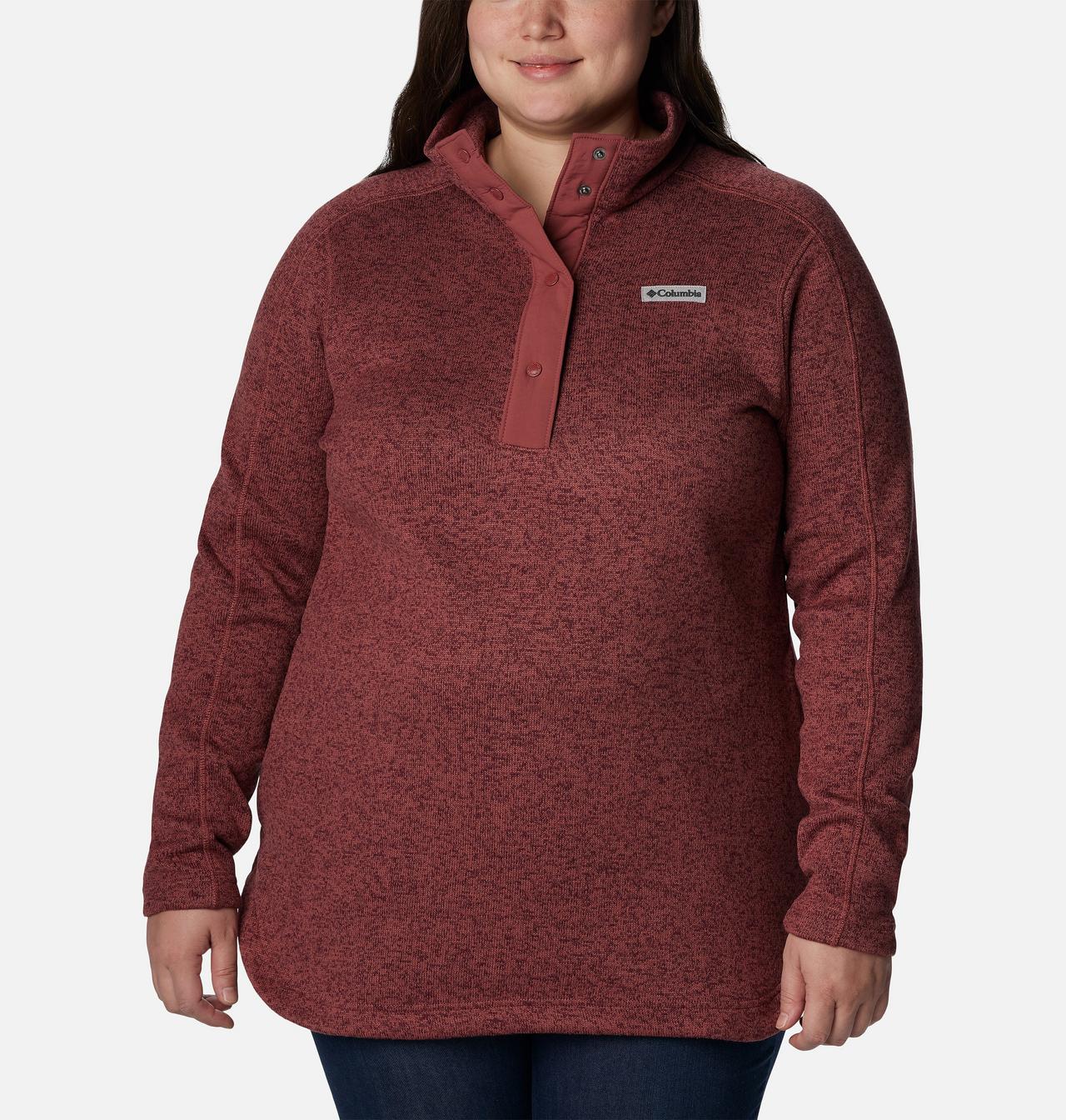Women's Sweater Weather™ Fleece Tunic - Plus Size 1