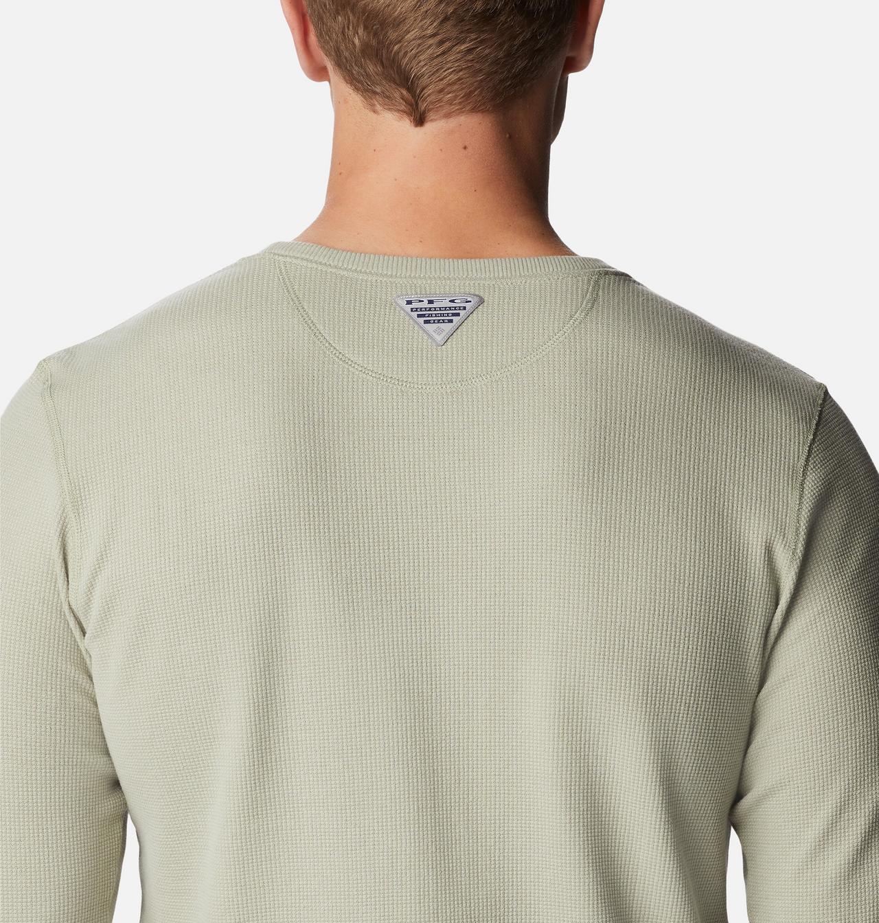 Men's PFG™ Utility Hook Waffle Long Sleeve Shirt 5