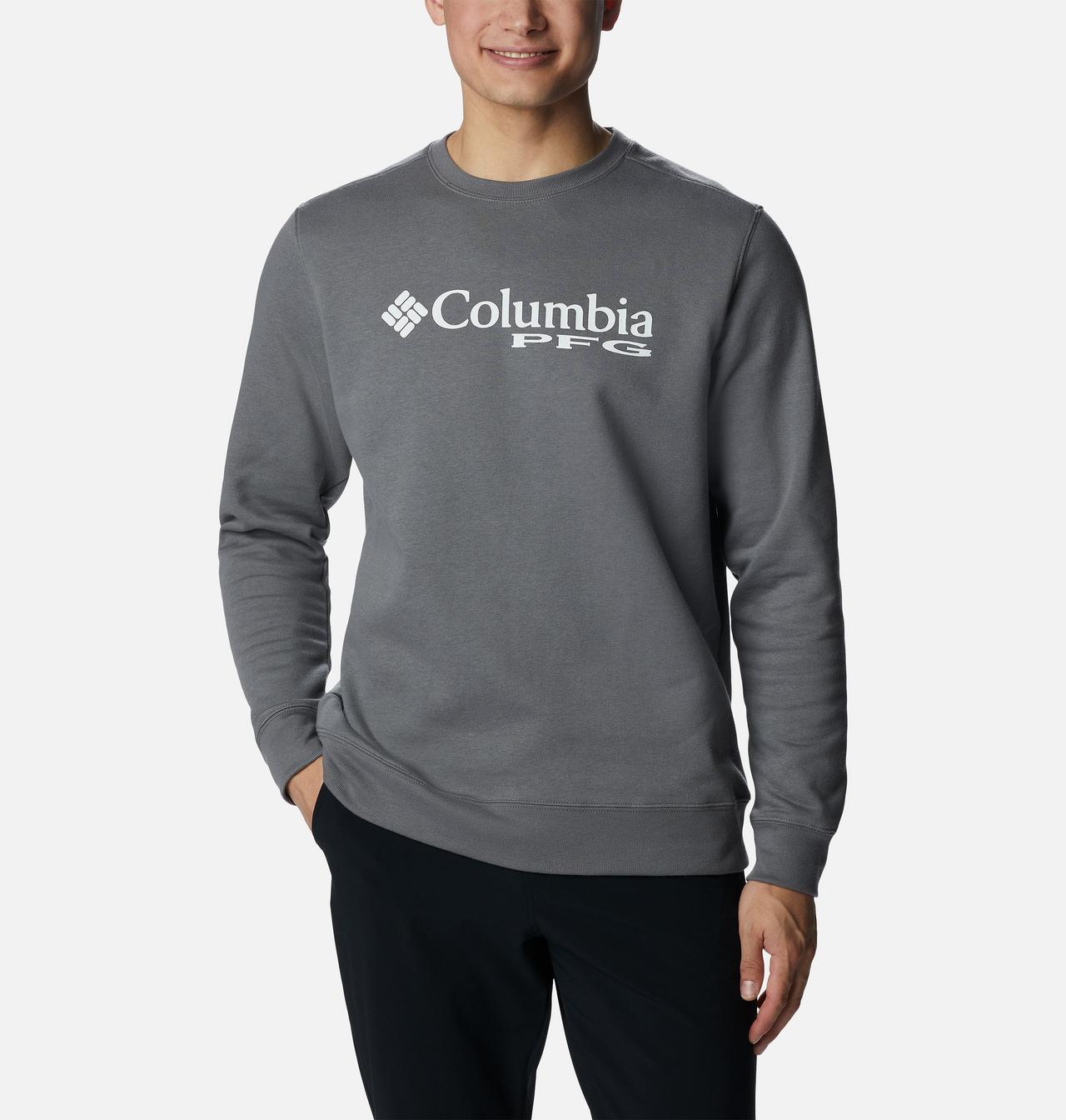 Men's PFG™ Stacked Logo Crew Sweatshirt - Tall 1