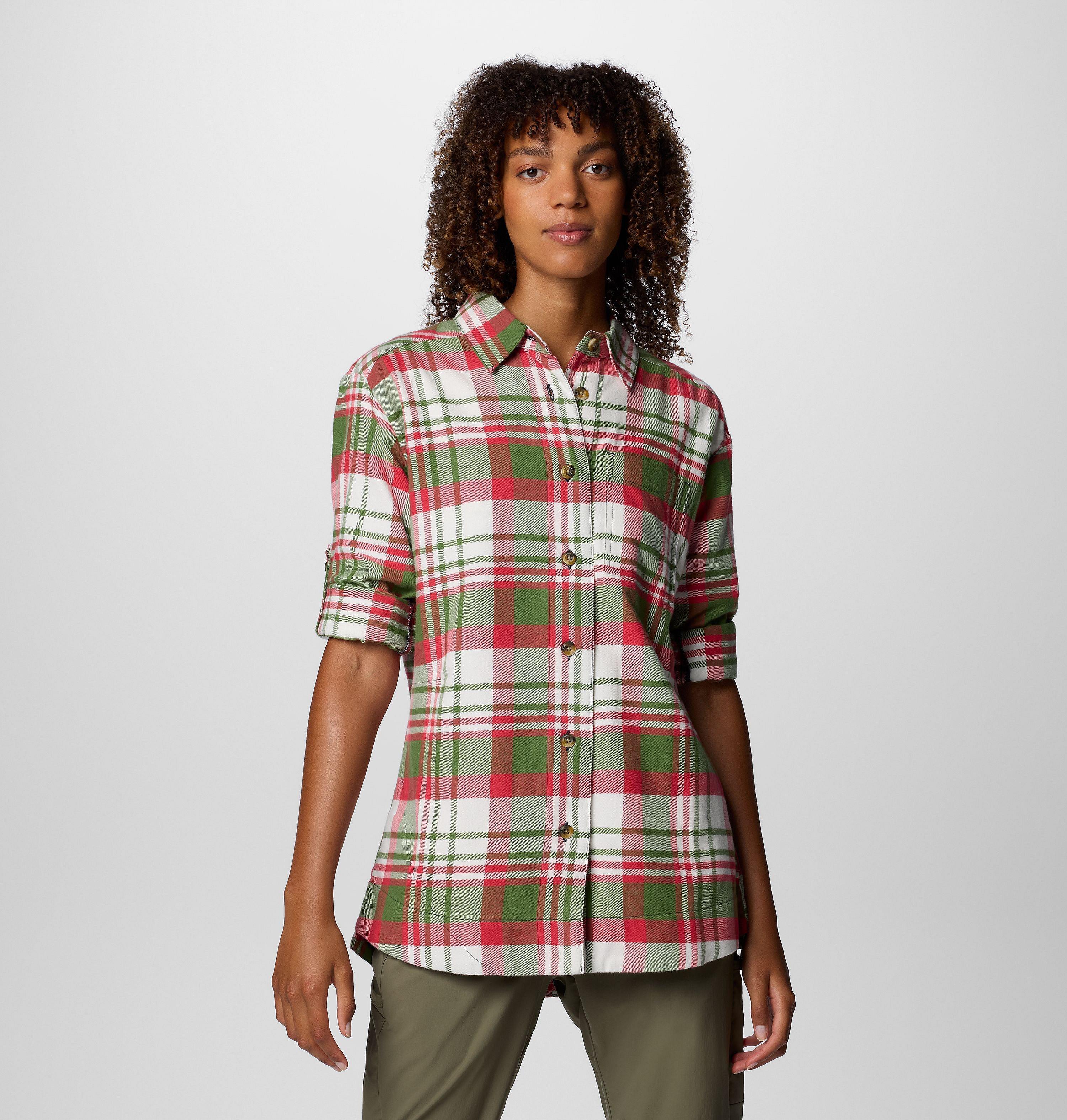 Women's Holly Hideaway Flannel Shirt 6