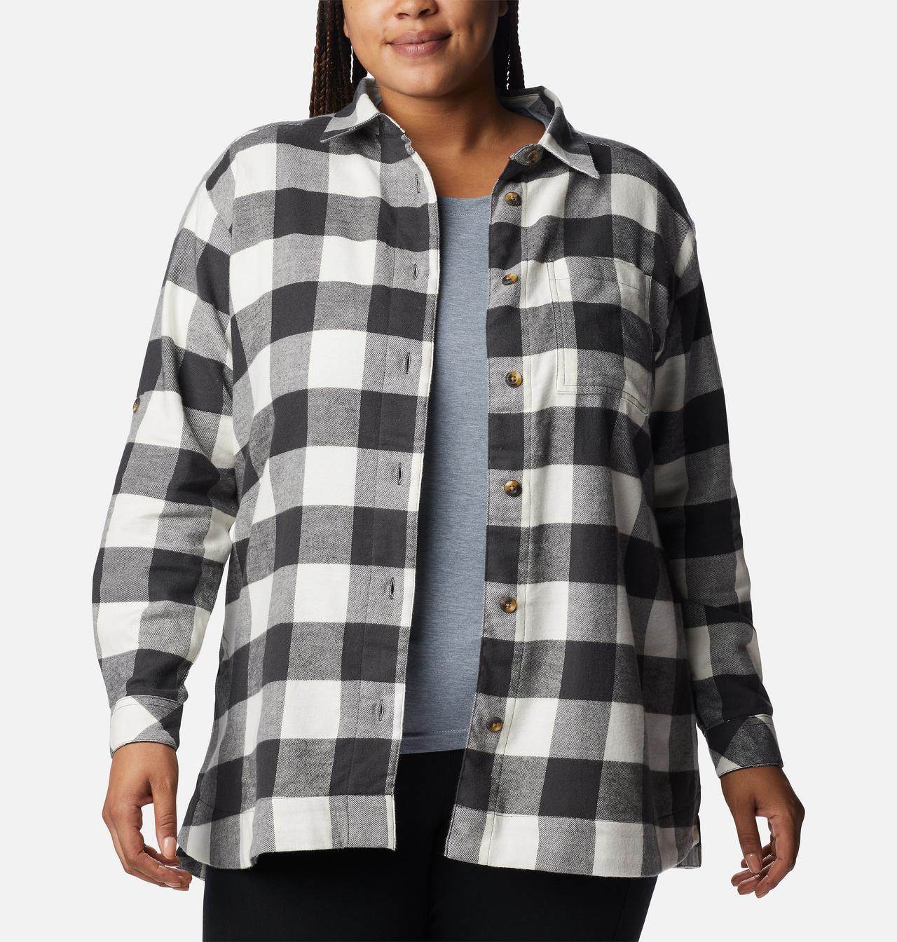 Women's Holly Hideaway™ Flannel Shirt - Plus Size 6