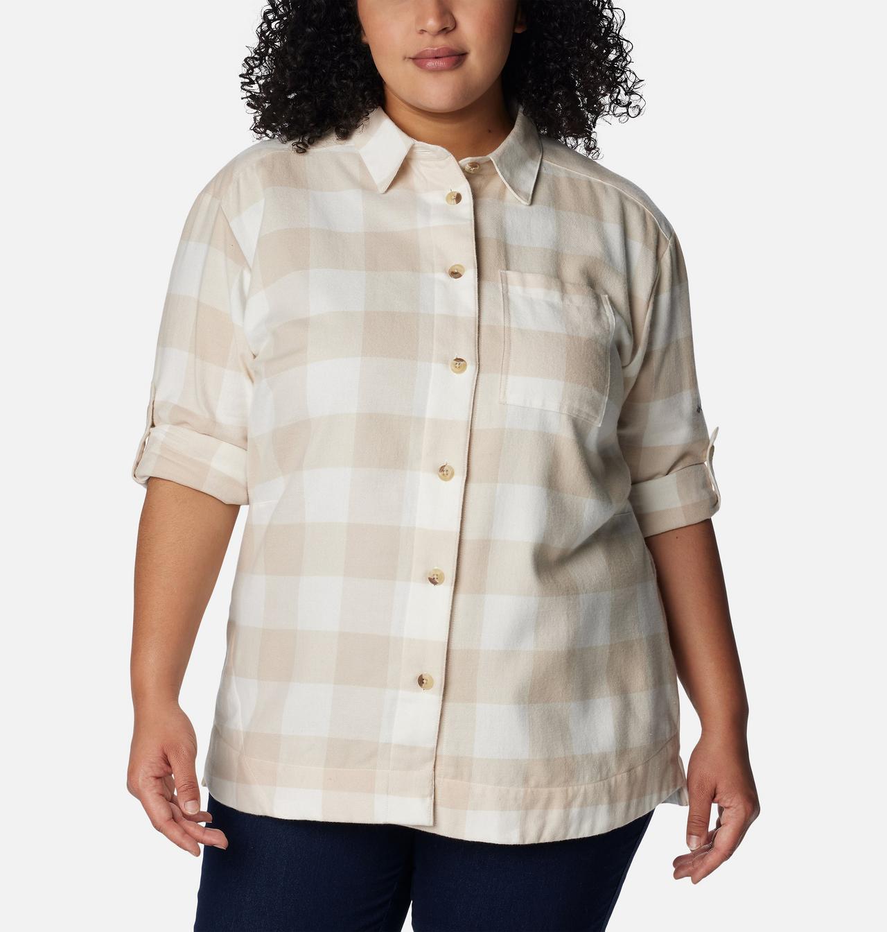 Women's Holly Hideaway™ Flannel Shirt - Plus Size 6