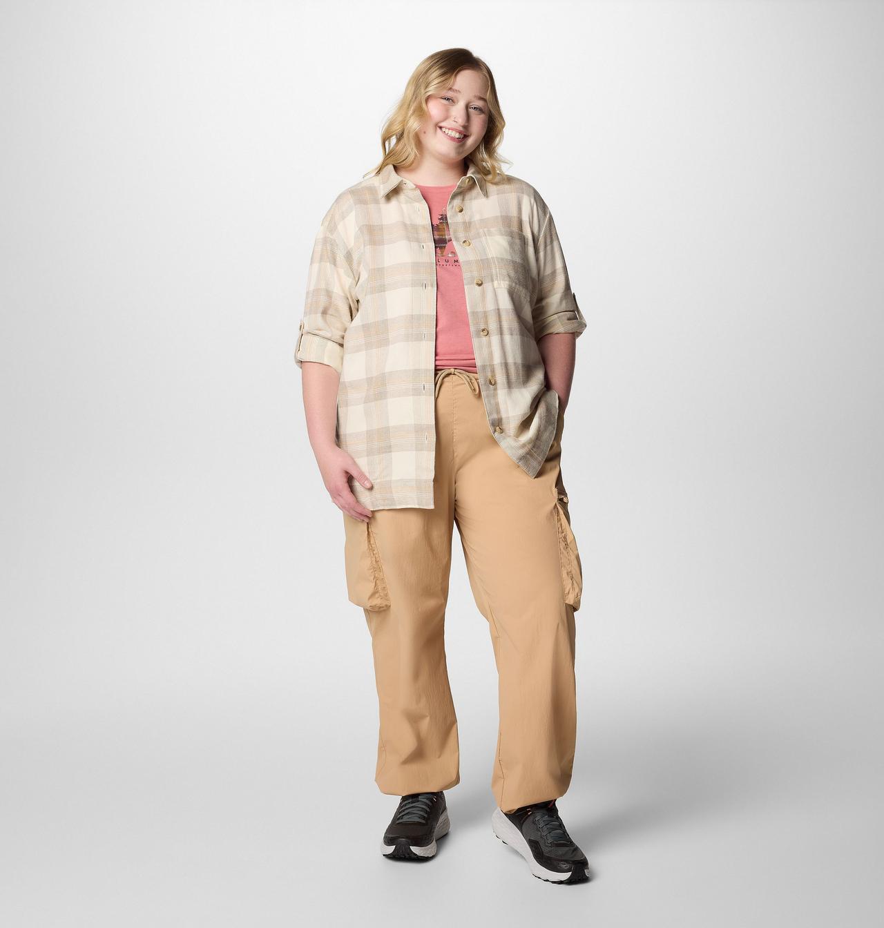 Women's Holly Hideaway™ Flannel Shirt - Plus Size 3