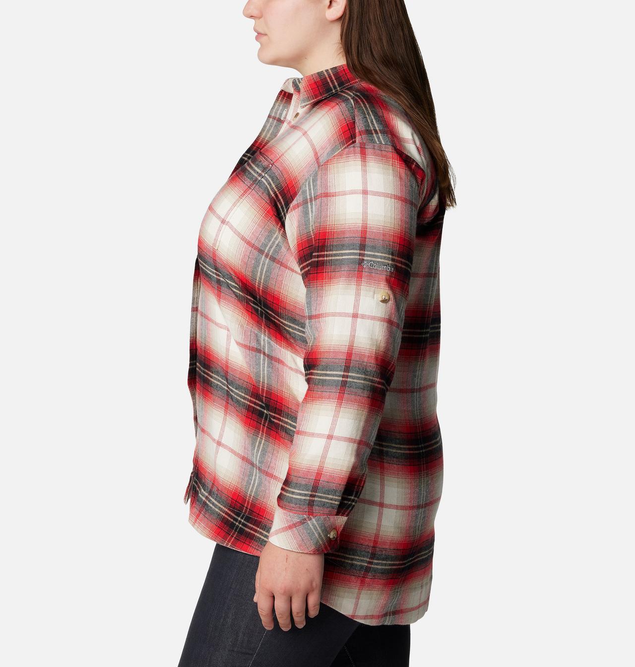 Women's Holly Hideaway™ Flannel Shirt - Plus Size 3