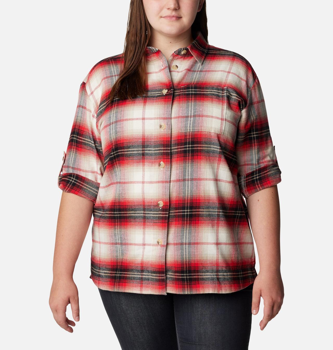 Women's Holly Hideaway™ Flannel Shirt - Plus Size 6