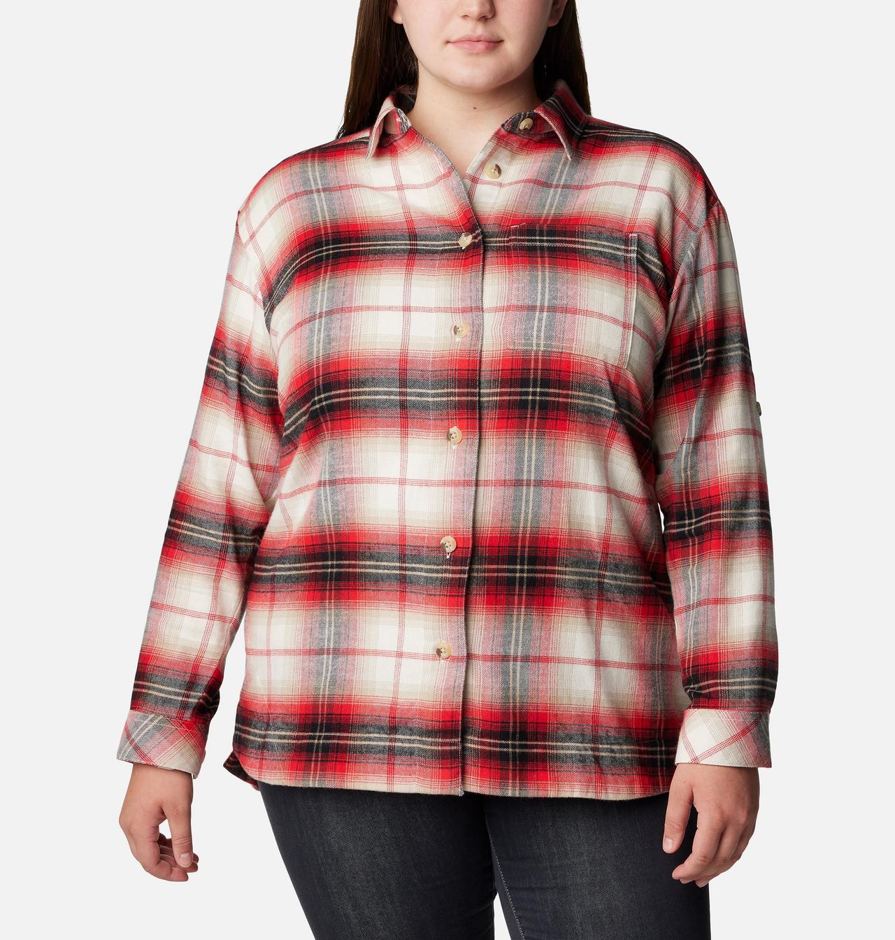 Women's Holly Hideaway™ Flannel Shirt - Plus Size 1