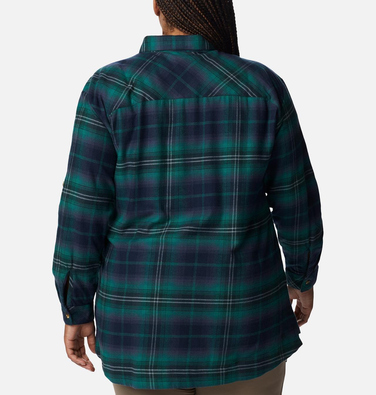 Women's Holly Hideaway™ Flannel Shirt - Plus Size 2