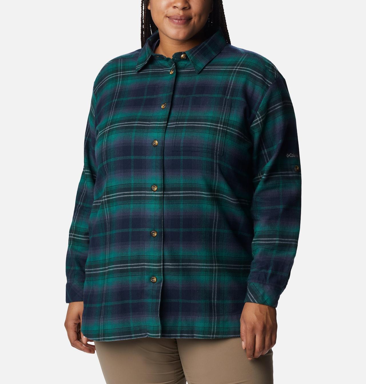 Women's Holly Hideaway™ Flannel Shirt - Plus Size 1