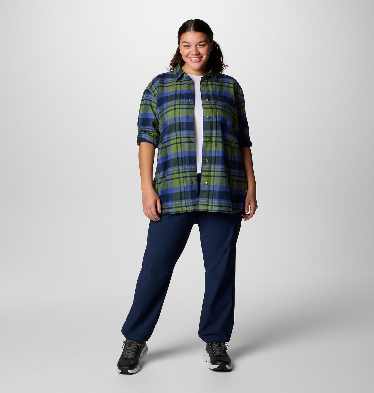 Women's Holly Hideaway™ Flannel Shirt - Plus Size 3