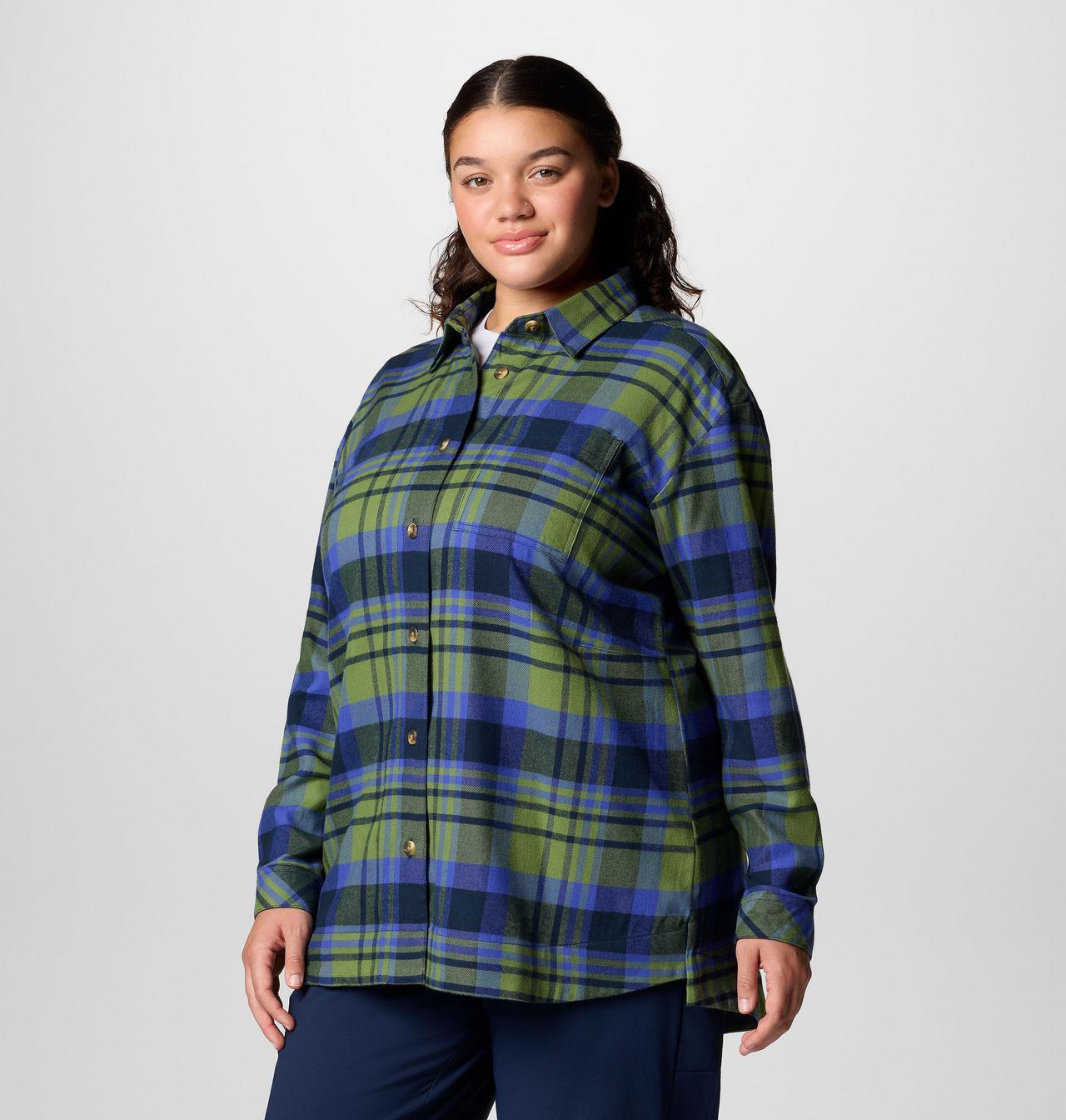 Women's Holly Hideaway™ Flannel Shirt - Plus Size 4
