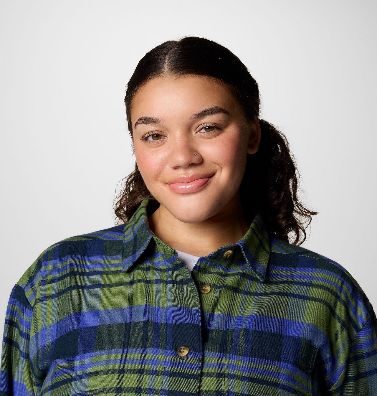 Women's Holly Hideaway™ Flannel Shirt - Plus Size 5