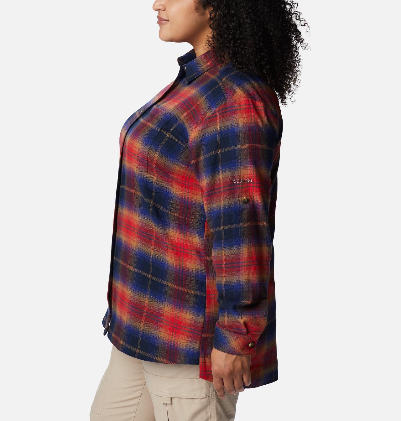 Women's Holly Hideaway™ Flannel Shirt - Plus Size 3