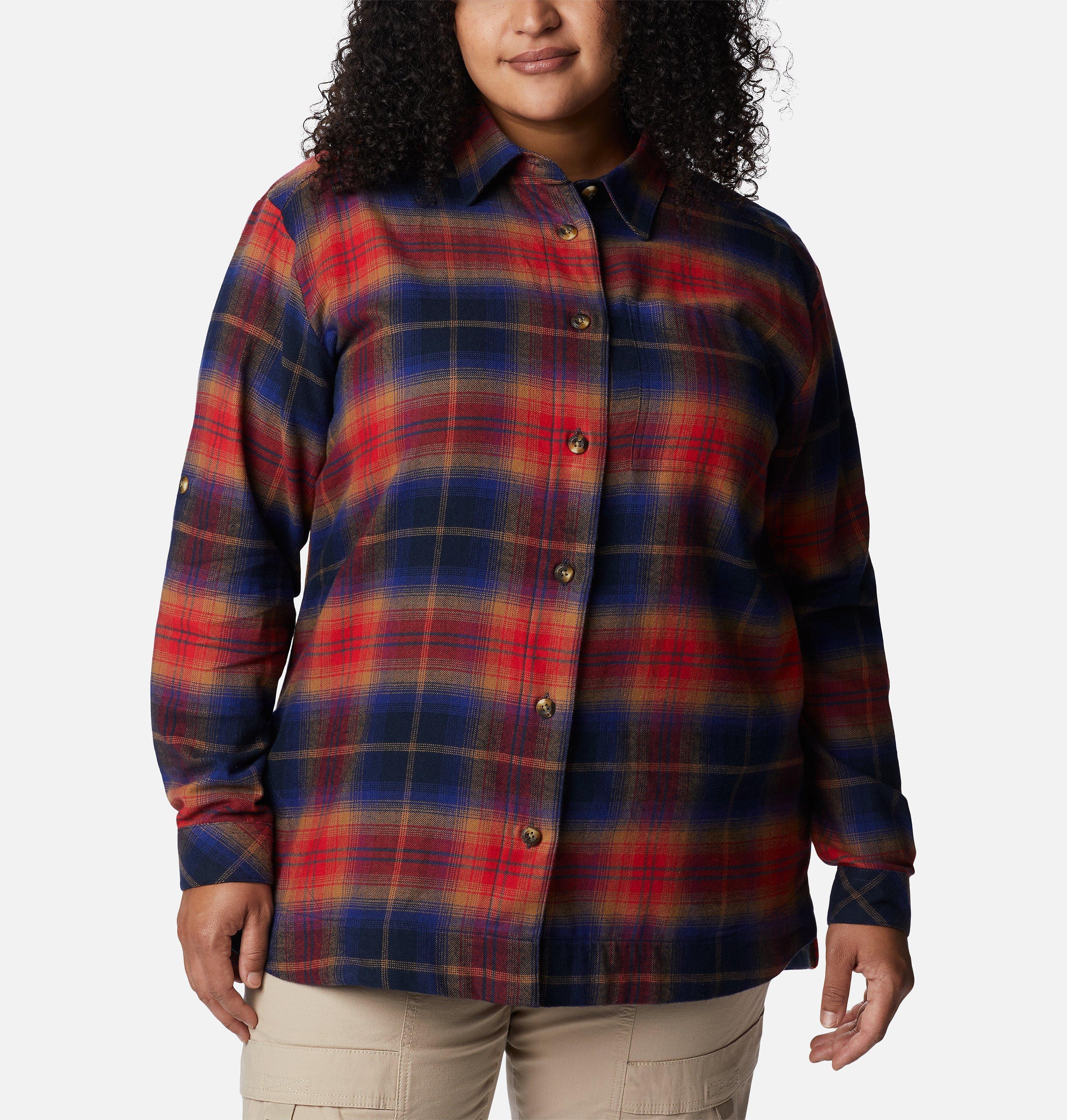 Women's Holly Hideaway Flannel Shirt - Plus Size 1