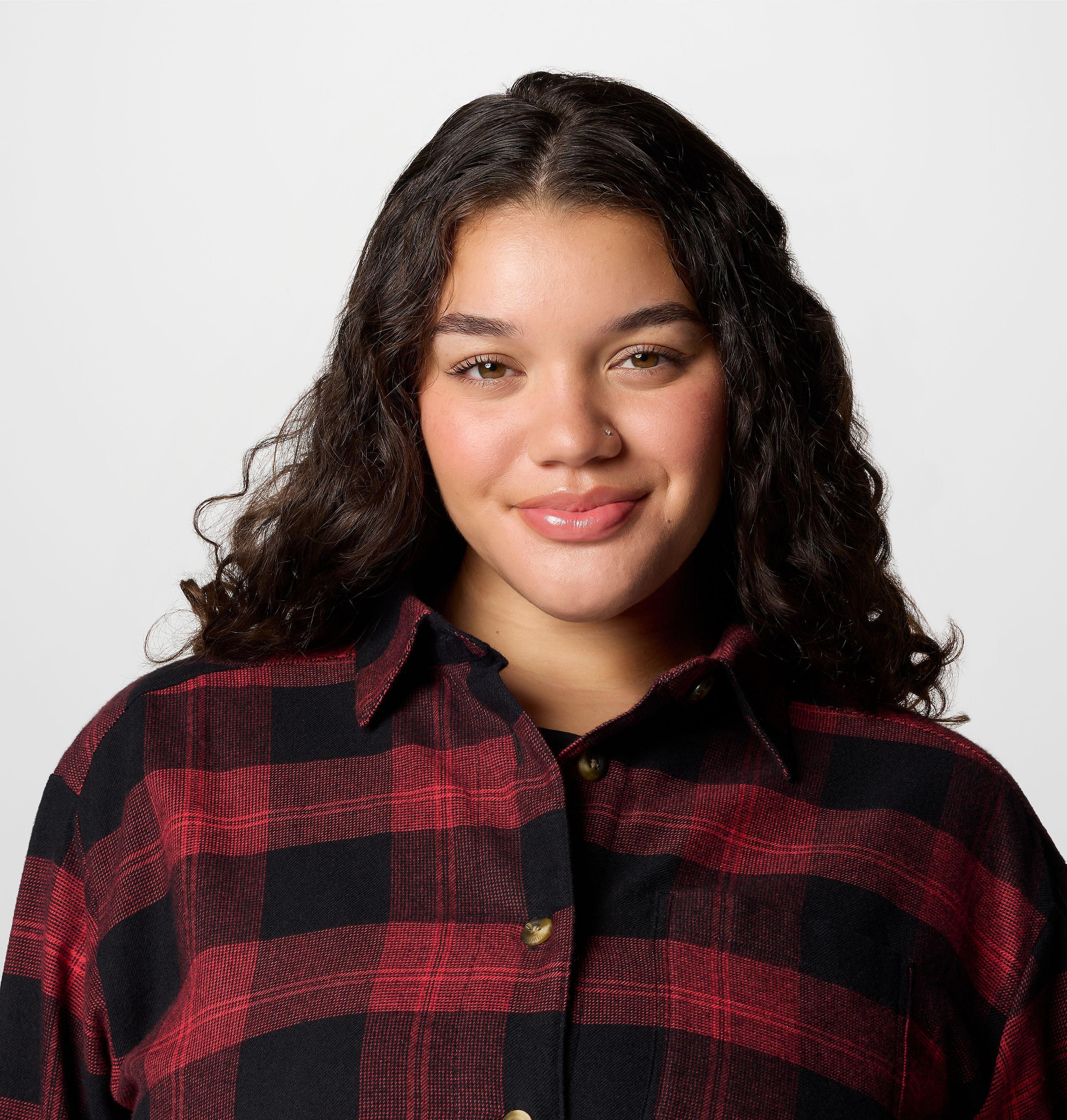 Women's Holly Hideaway Flannel Shirt - Plus Size 5