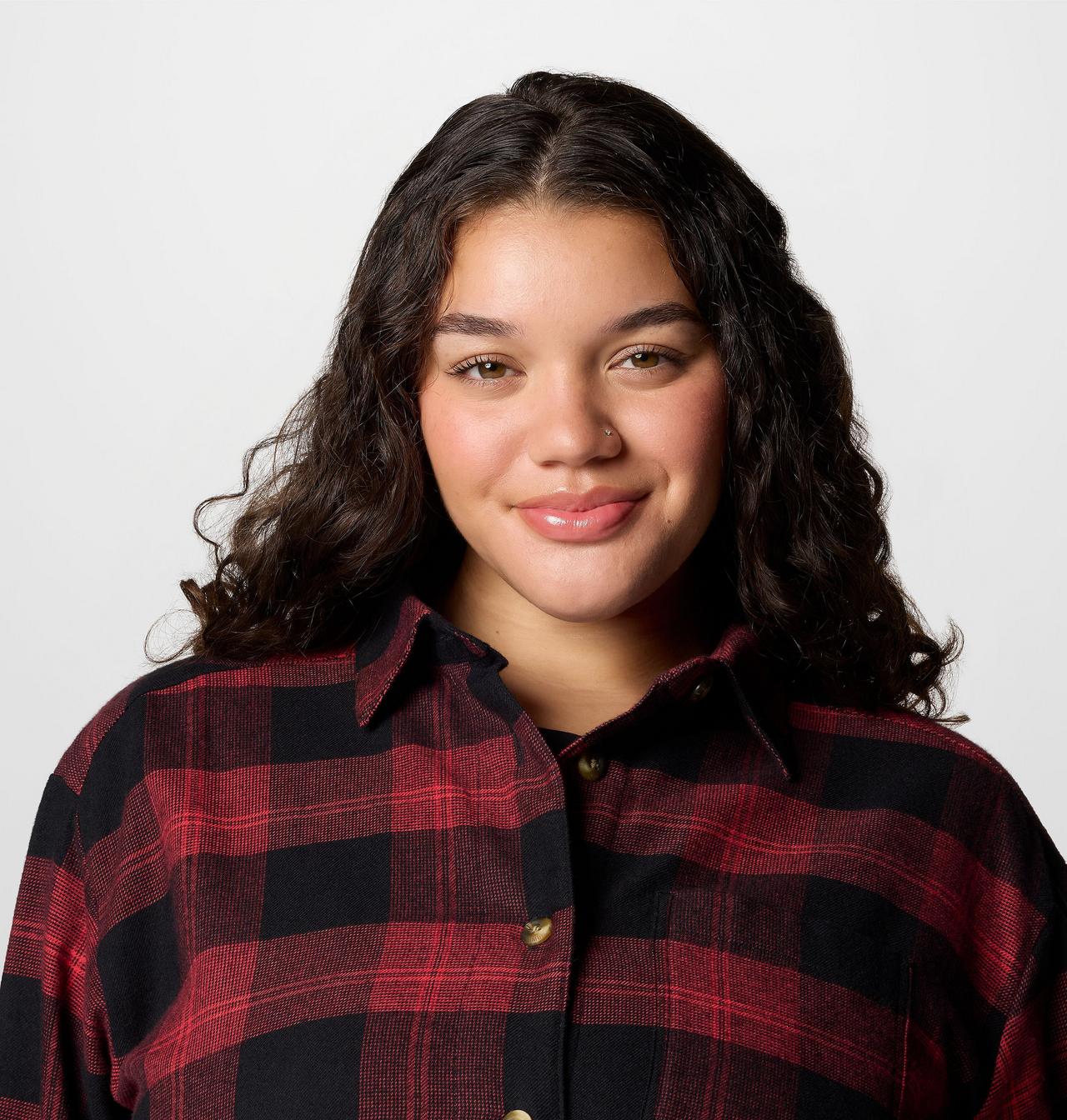 Women's Holly Hideaway™ Flannel Shirt - Plus Size 5