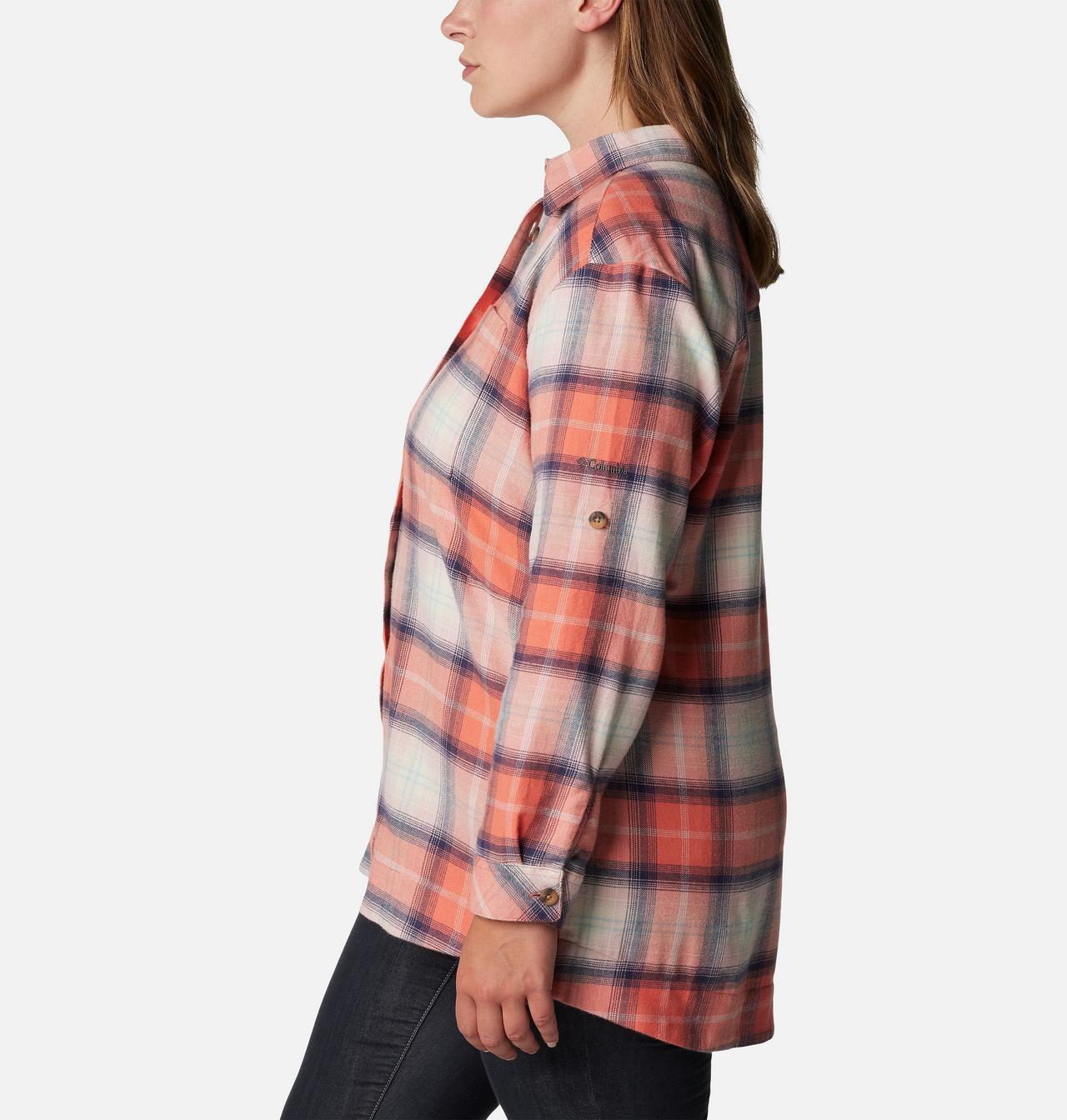 Women's Holly Hideaway™ Flannel Shirt - Plus Size 3