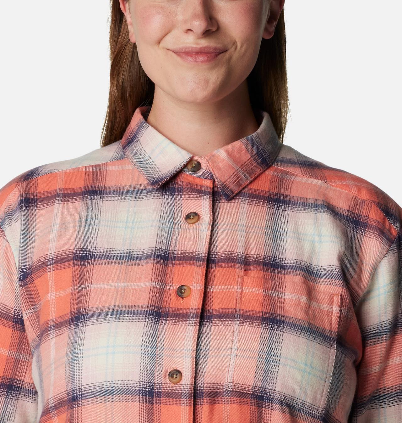 Women's Holly Hideaway™ Flannel Shirt - Plus Size 4