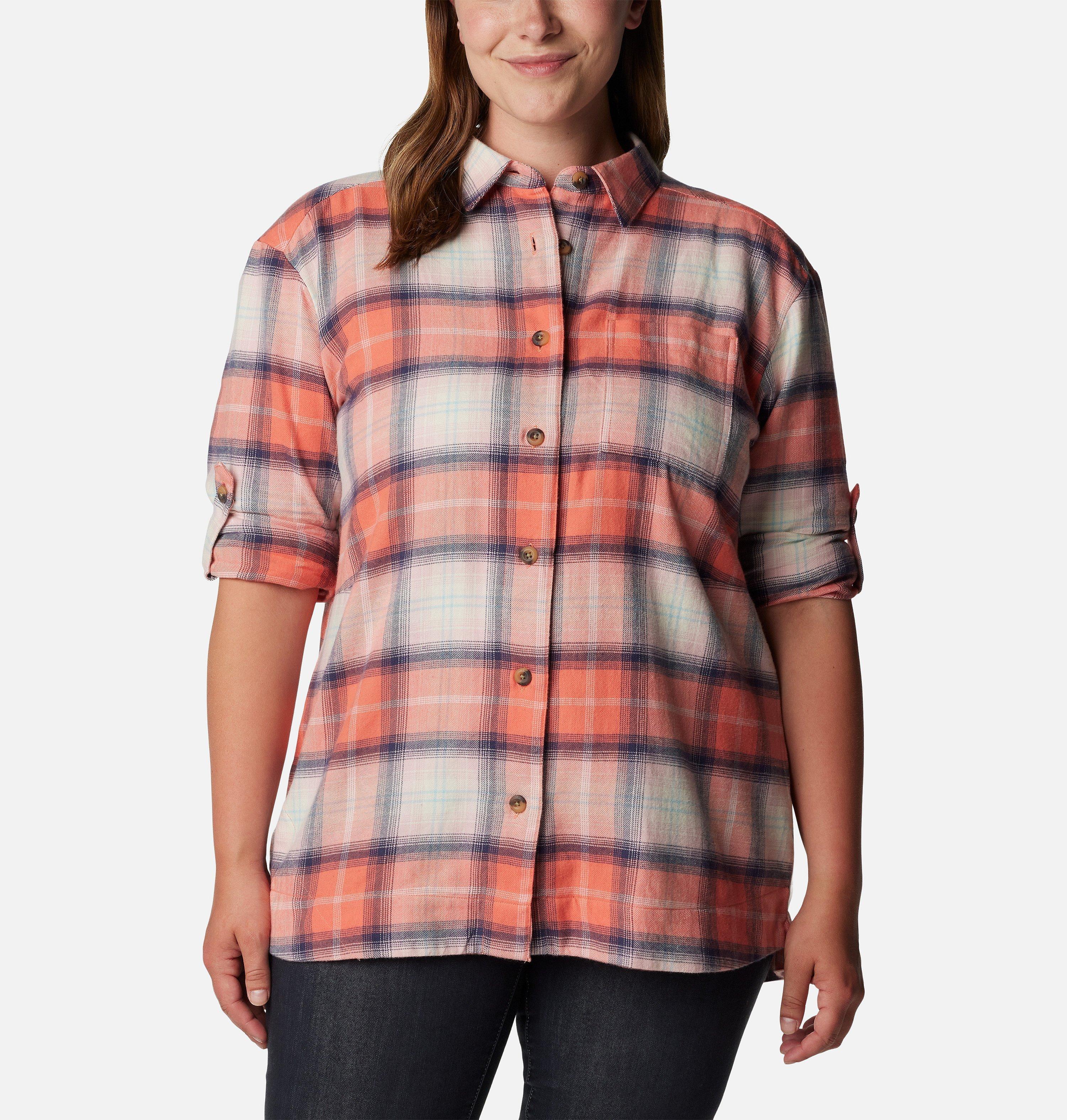 Women's Holly Hideaway Flannel Shirt - Plus Size 5