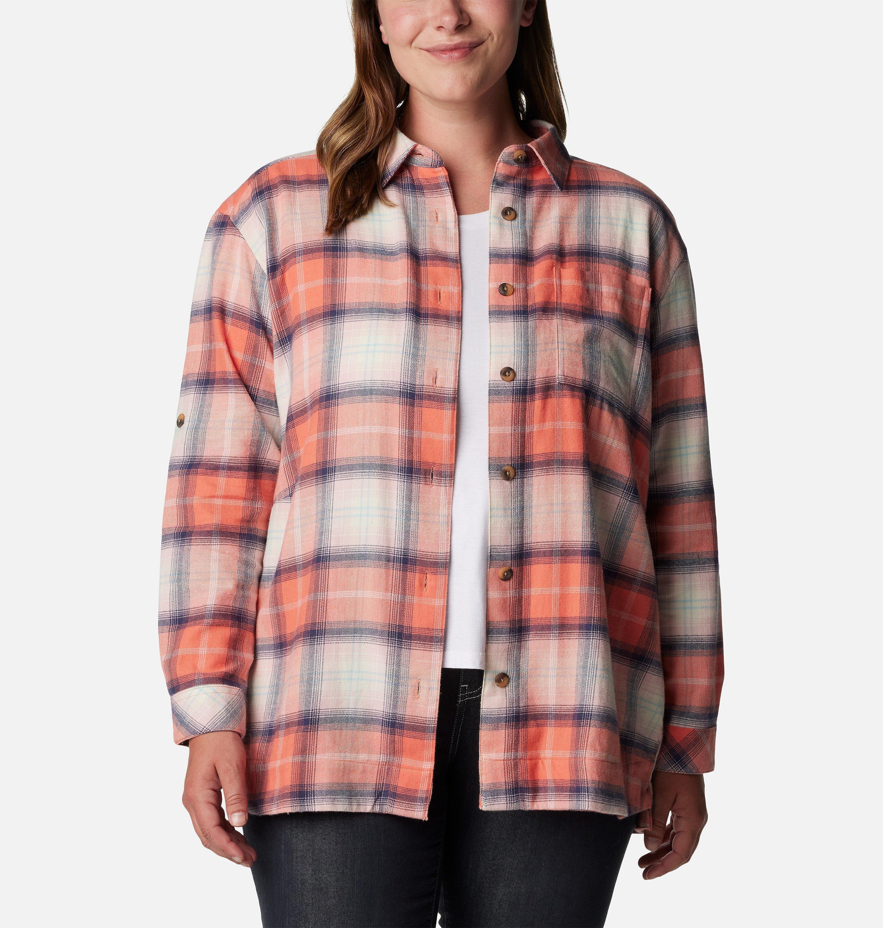 Women's Holly Hideaway Flannel Shirt - Plus Size 7