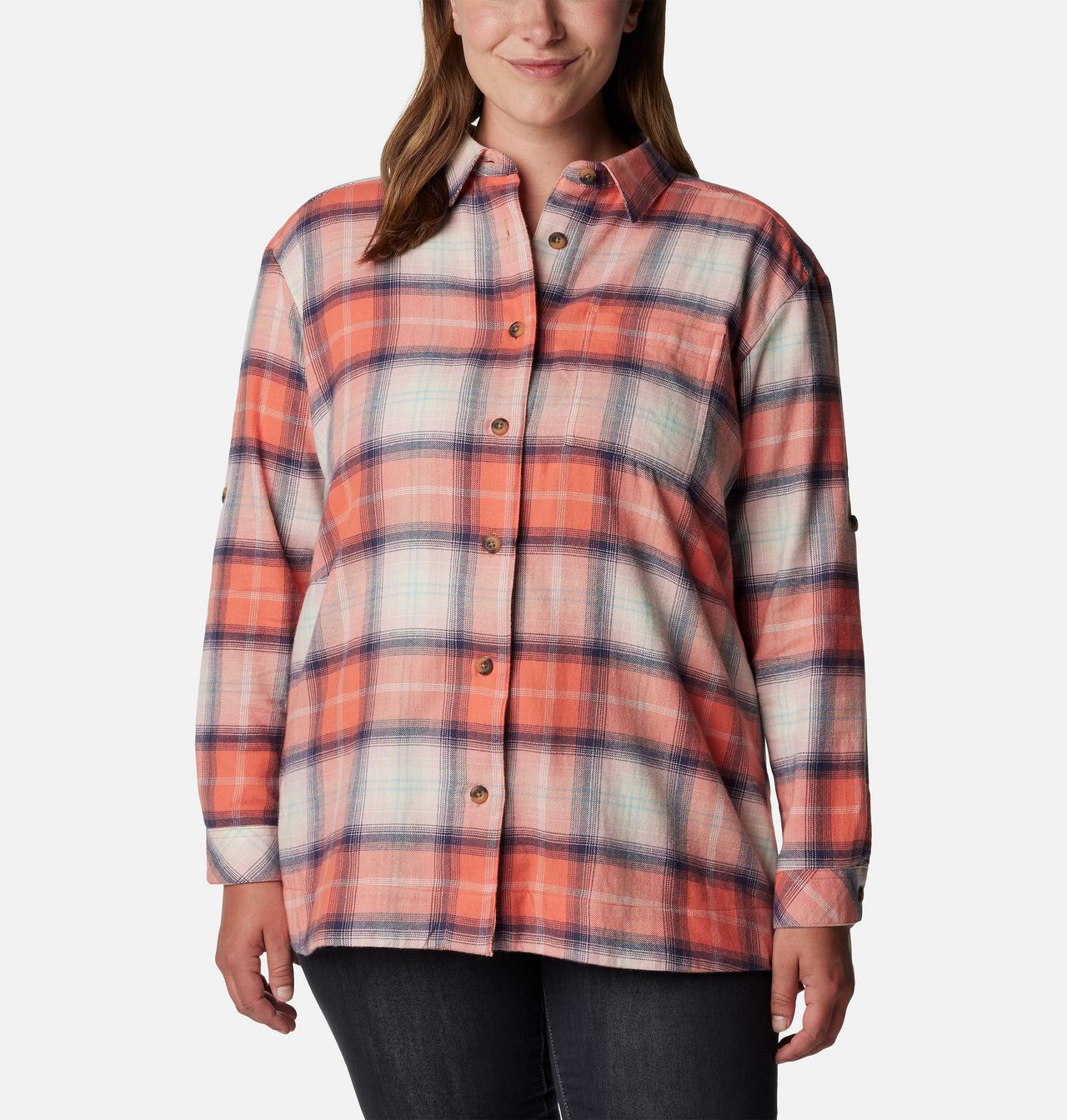 Women's Holly Hideaway™ Flannel Shirt - Plus Size 1