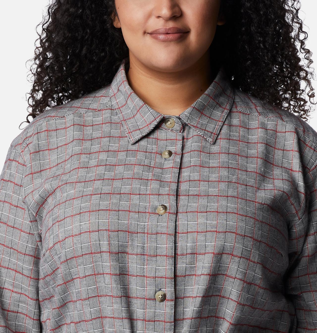 Women's Holly Hideaway™ Flannel Dress - Plus Size 4