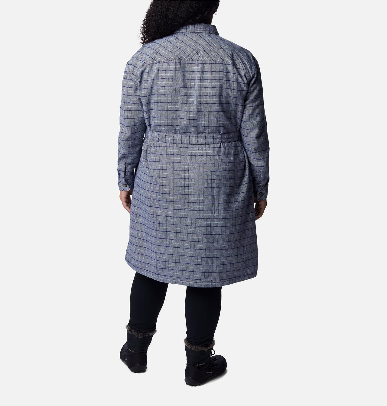 Women's Holly Hideaway™ Flannel Dress - Plus Size 2