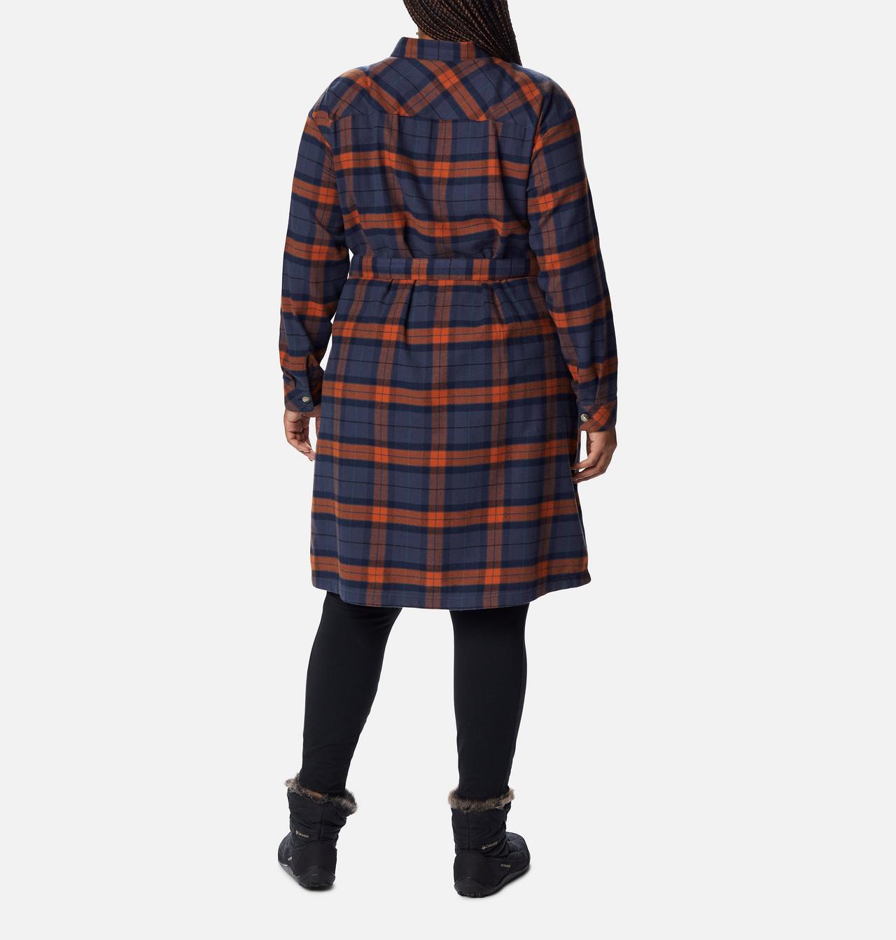 Women's Holly Hideaway™ Flannel Dress - Plus Size 2