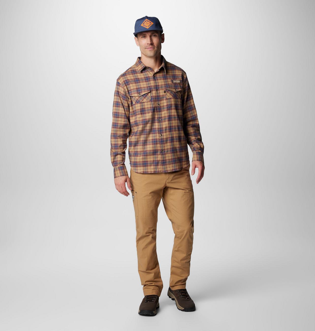 Men's PHG Roughtail™ Stretch Flannel Long Sleeve Shirt 3