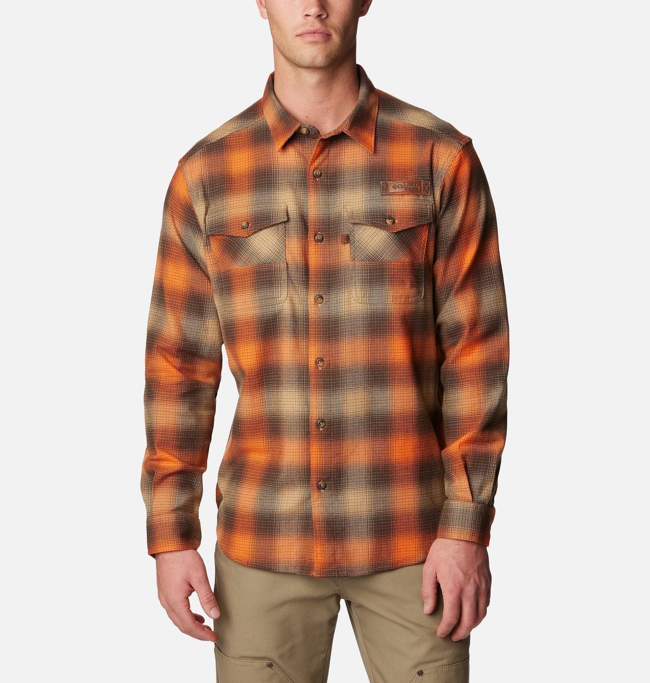 Men's PHG Roughtail™ Stretch Flannel Long Sleeve Shirt 1