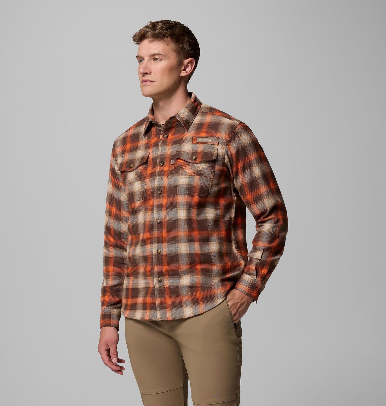 Men's PHG Roughtail™ Stretch Flannel Long Sleeve Shirt 4