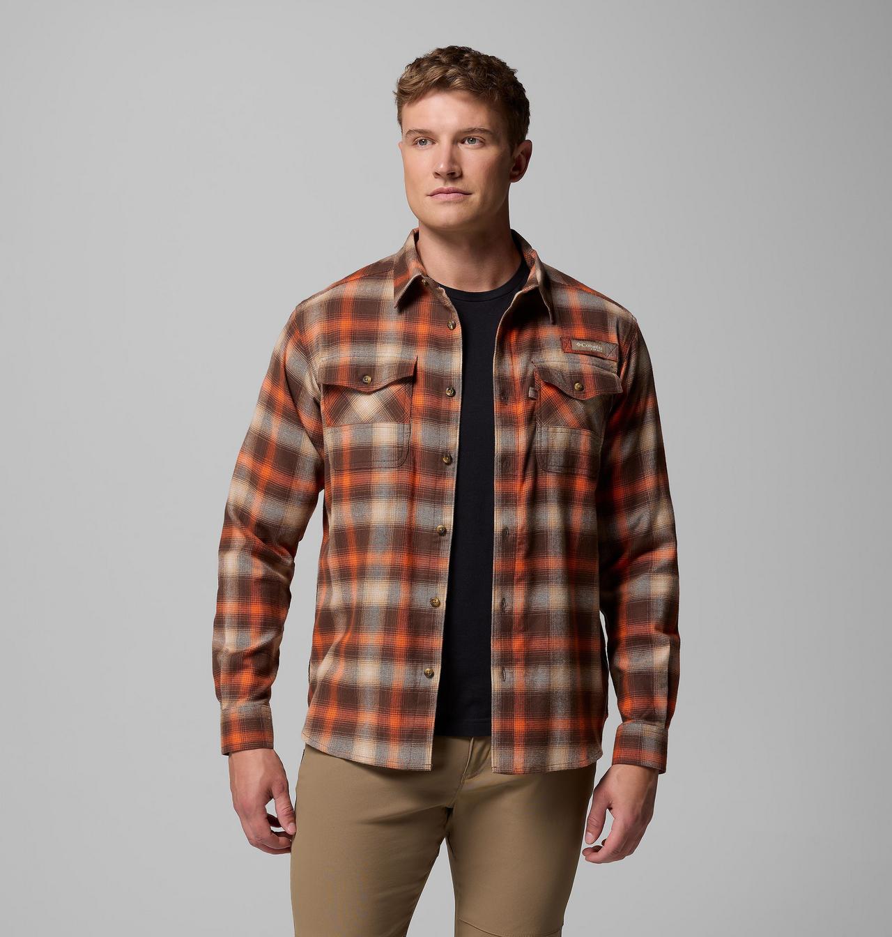 Men's PHG Roughtail™ Stretch Flannel Long Sleeve Shirt 5